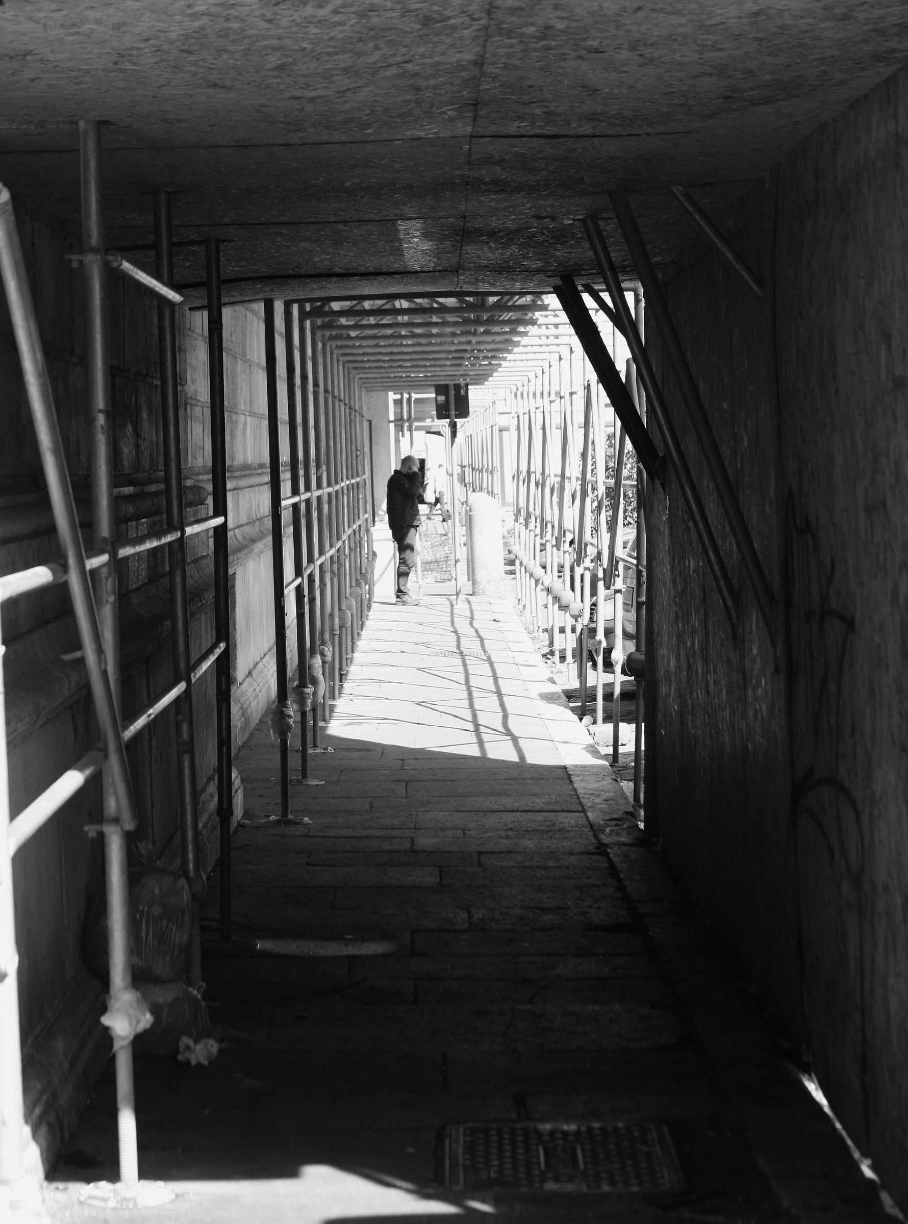 La luce in fondo al cantiere.