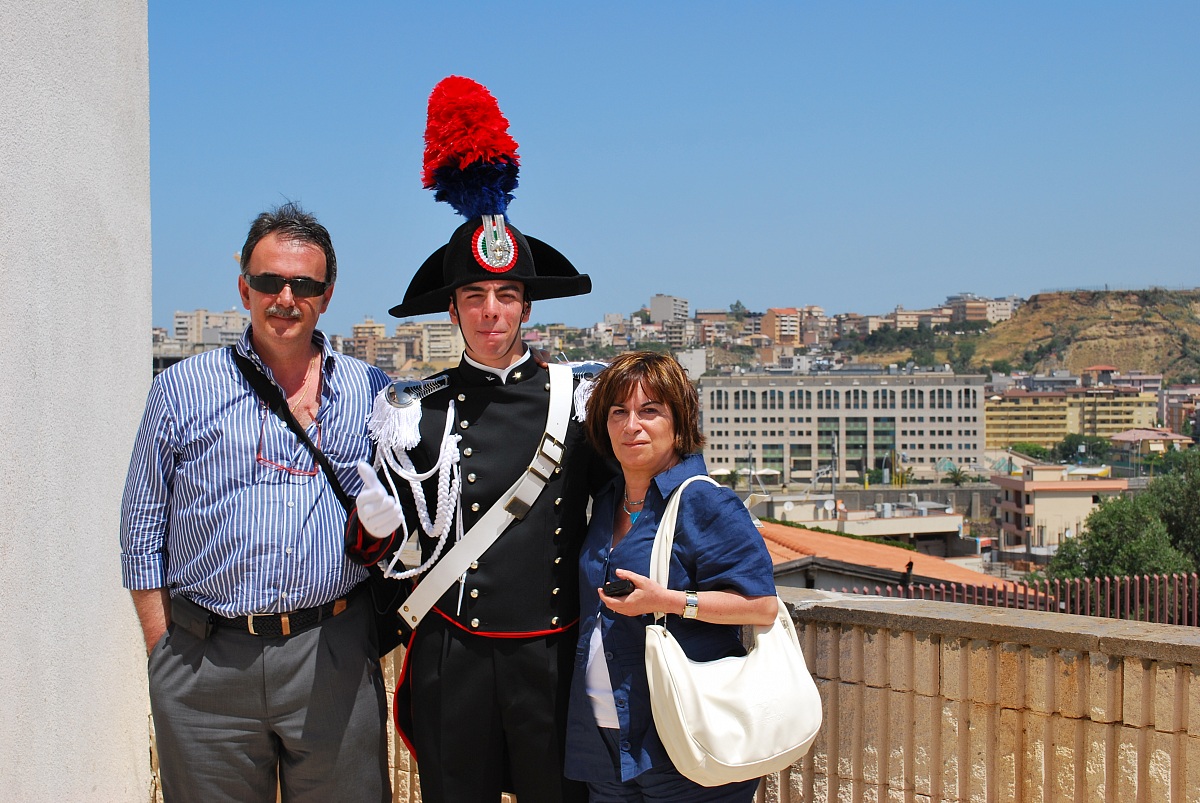 lluca con papa' e lucia