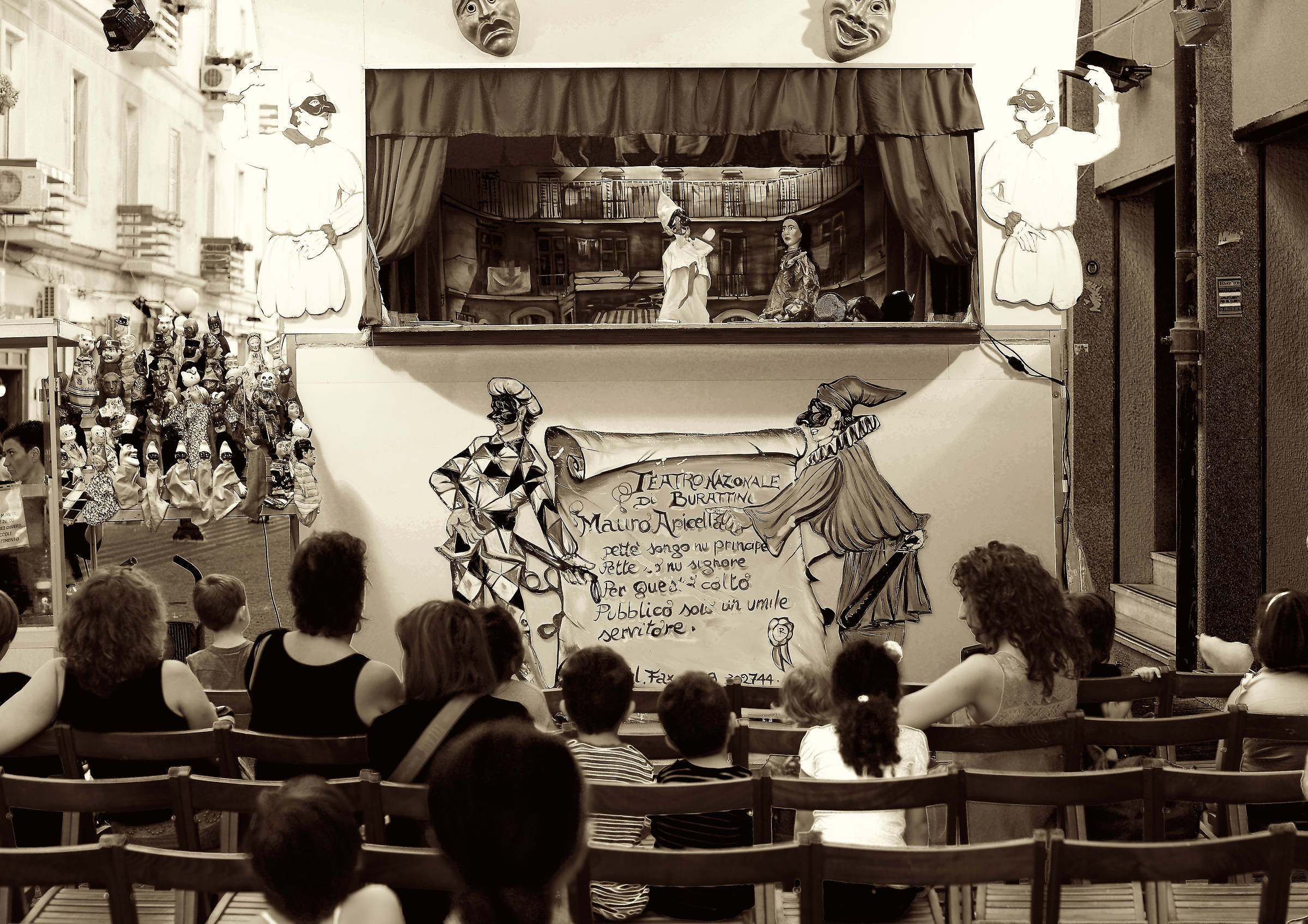 They are just puppets