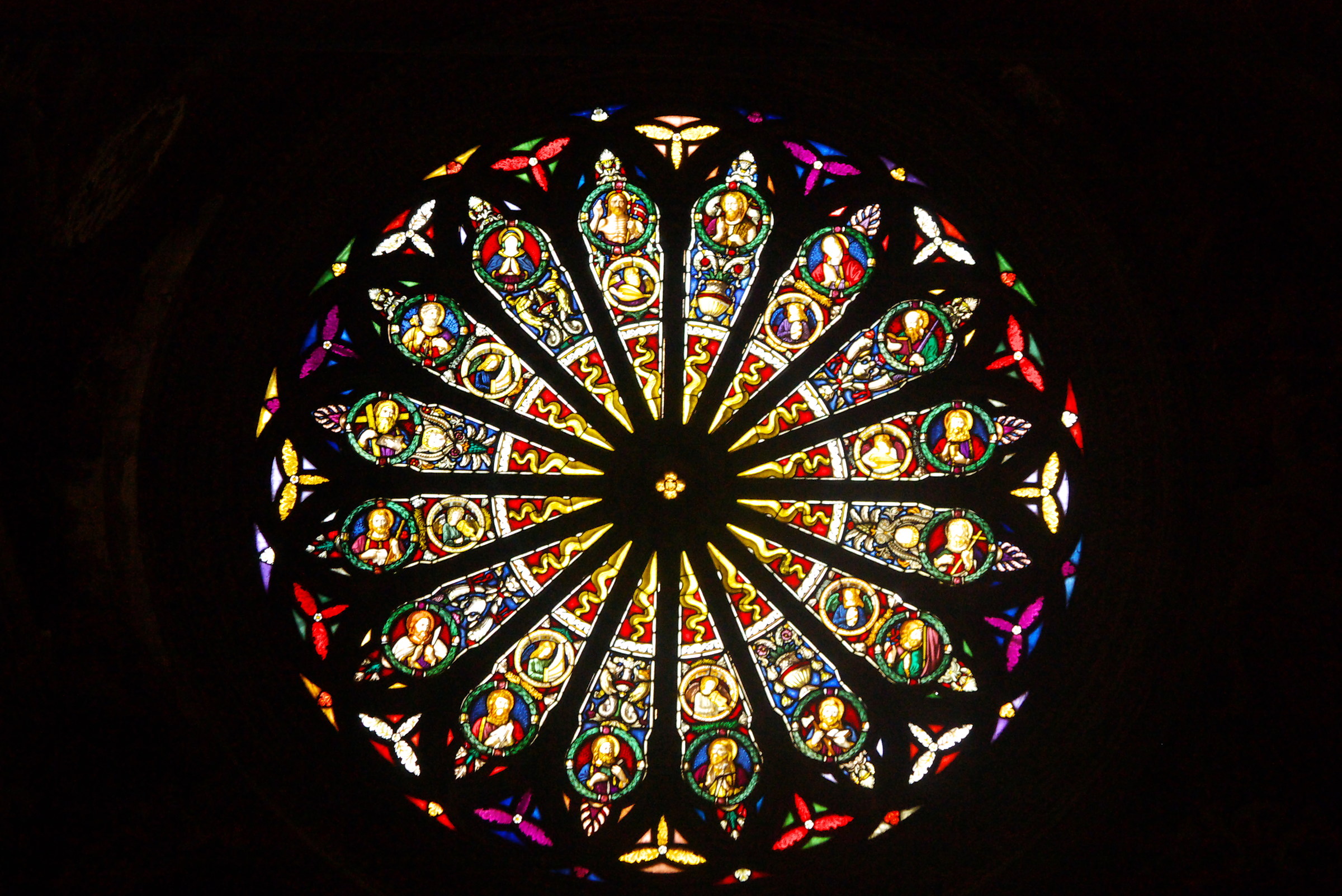 duomo monza - internal - the rose window