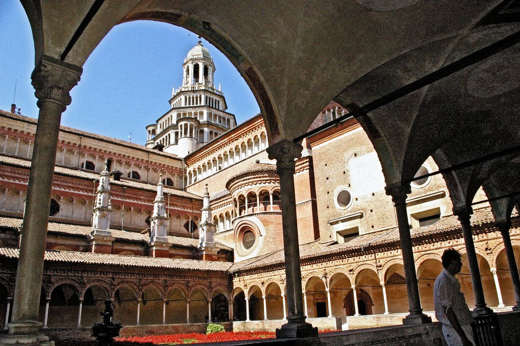 certosa of pavia - small cloister