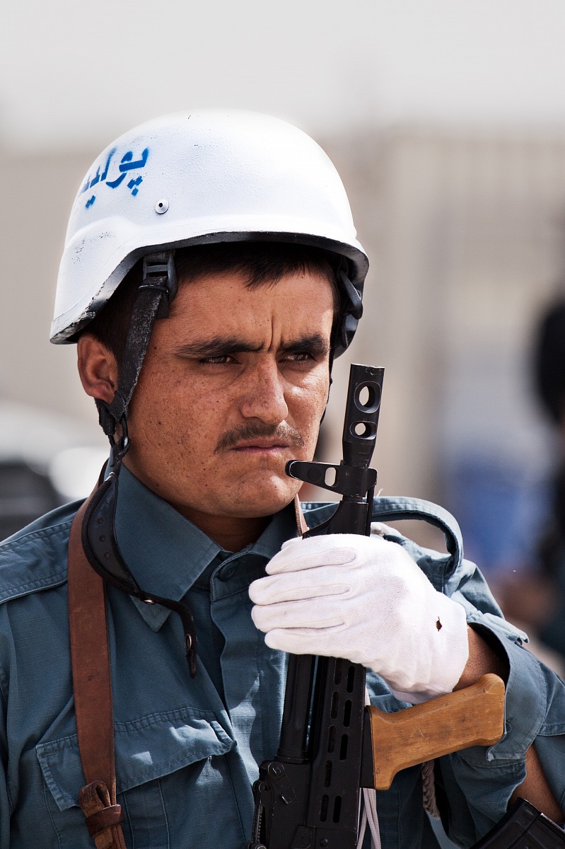 Afghan policeman