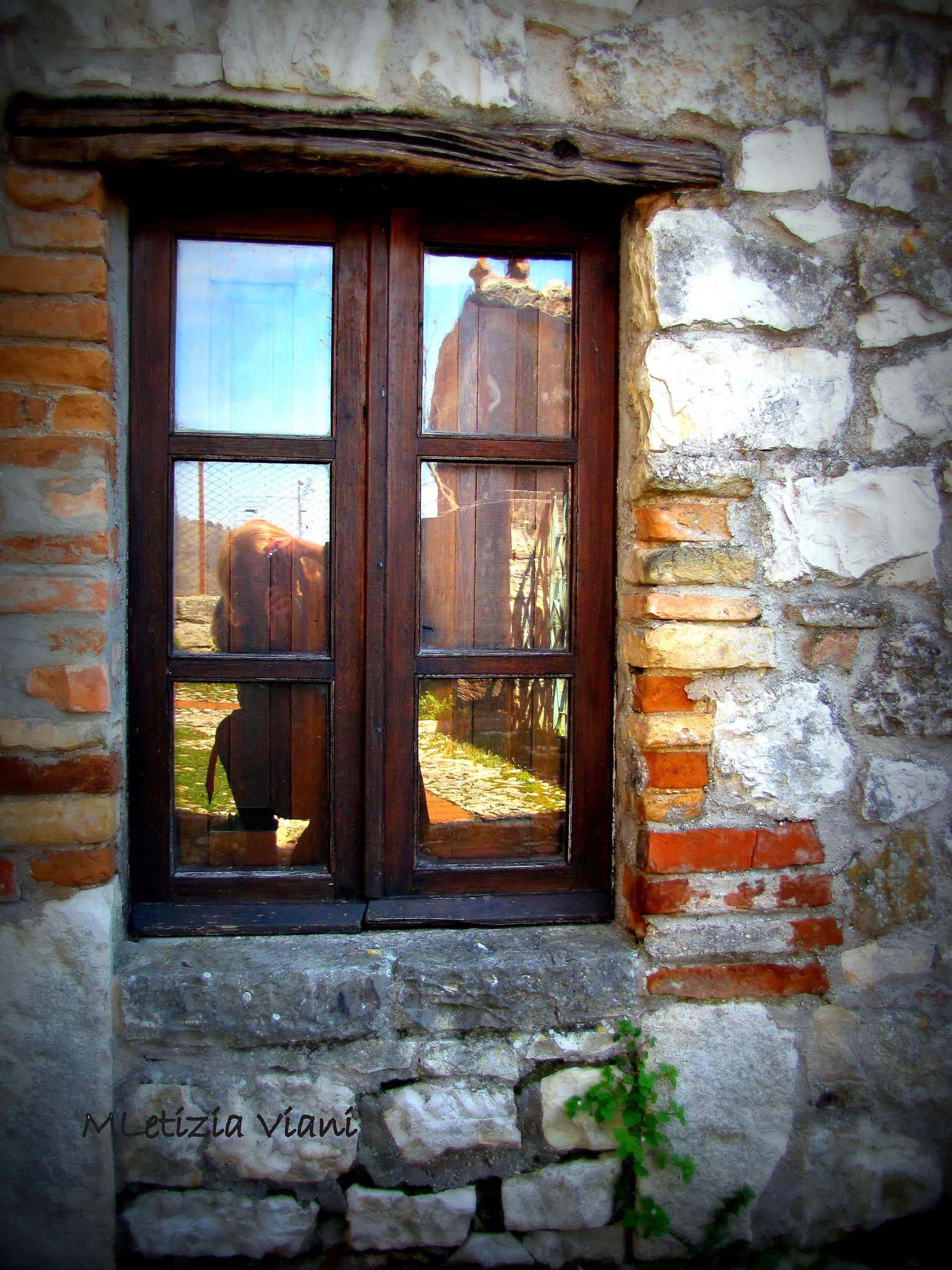 People are like stained-glass windows.