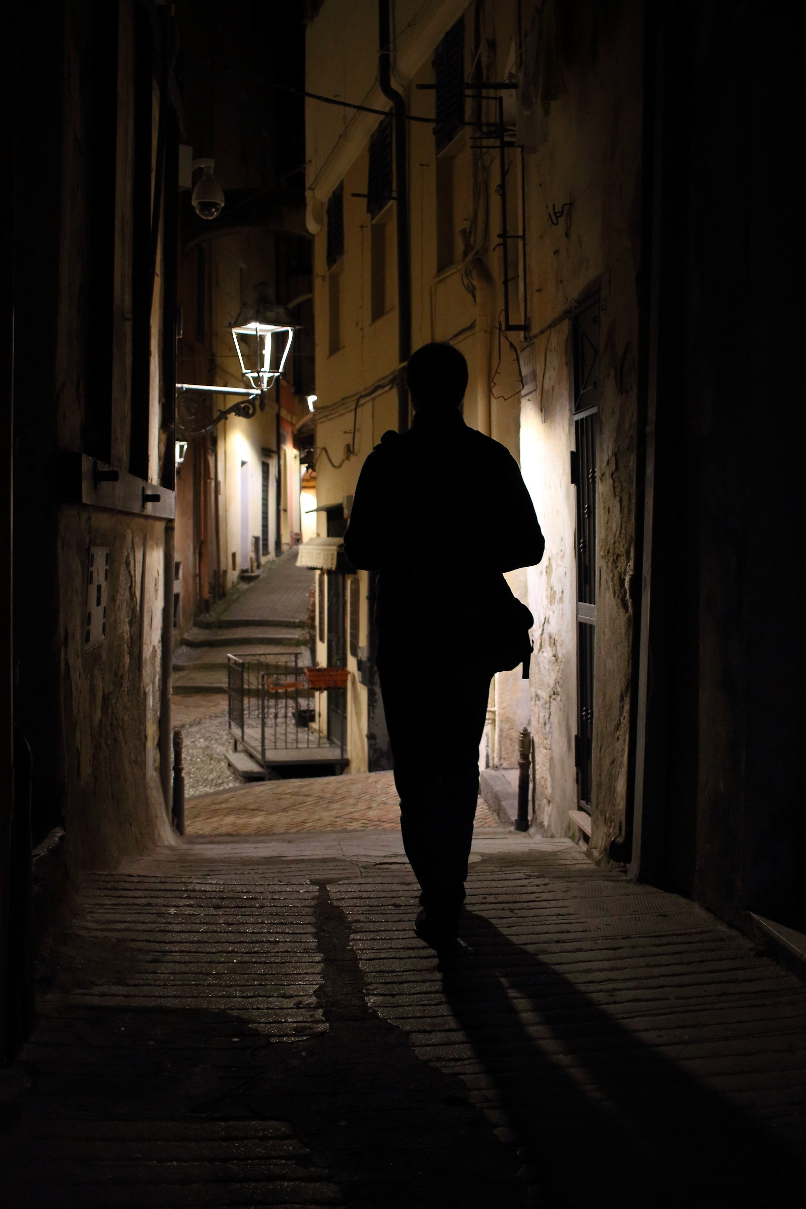 Photographer in the night