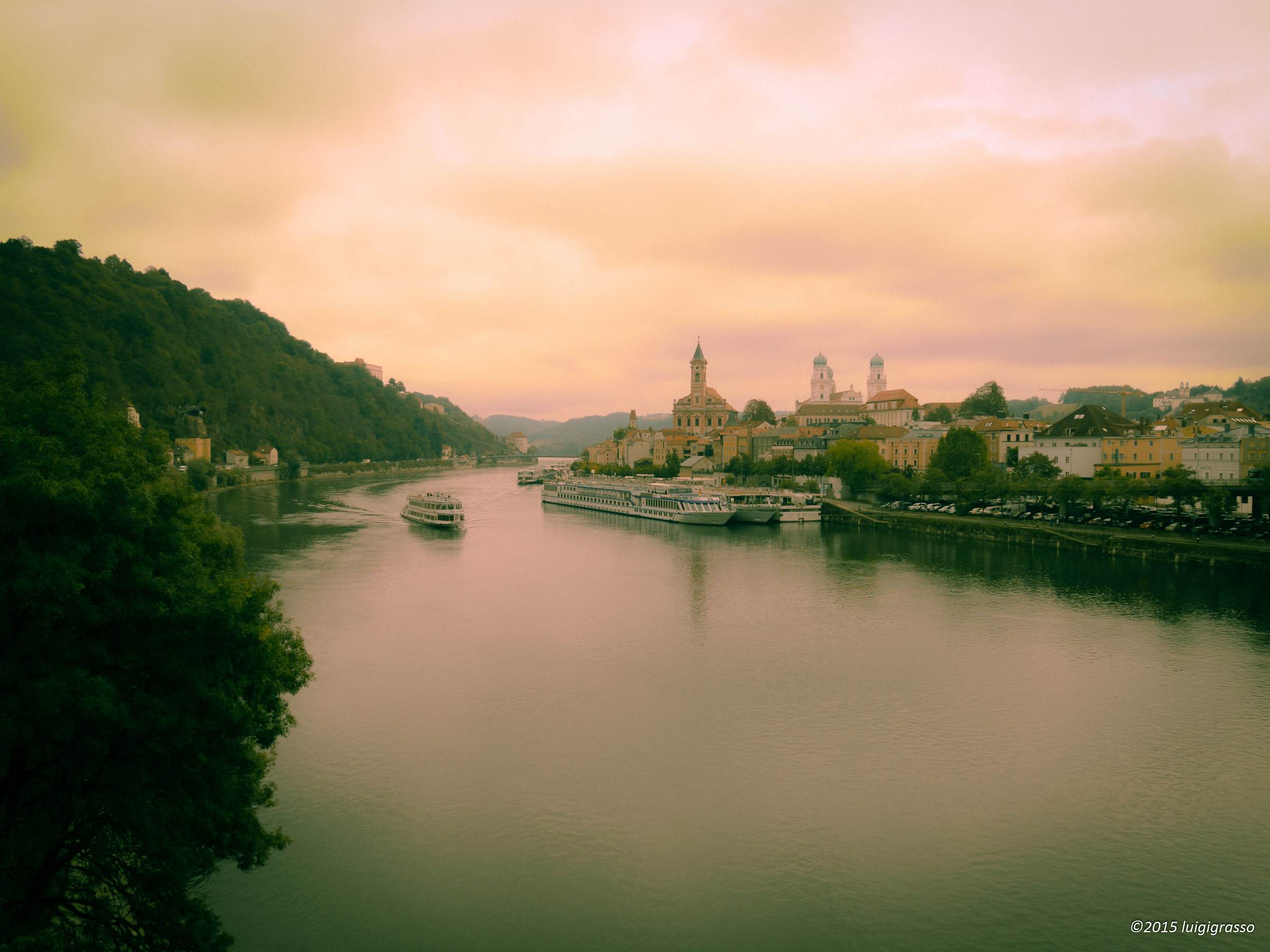 Time went on the Danube