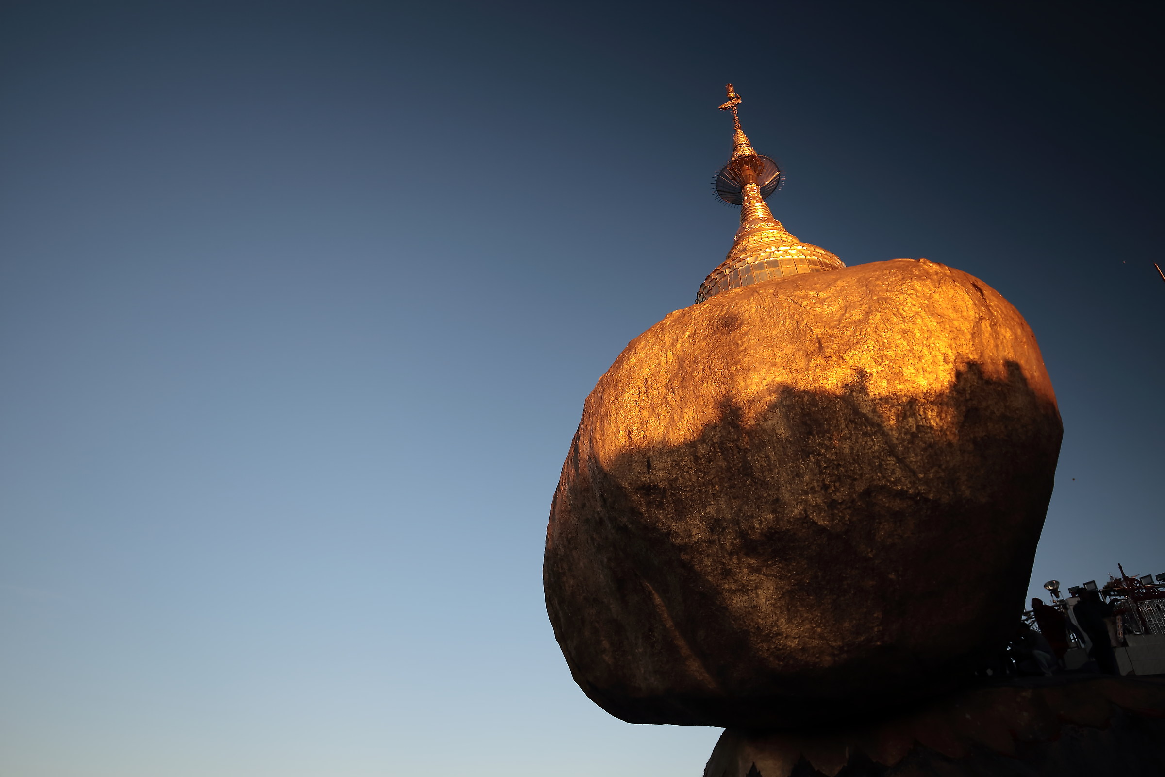 Kyaiktiyo Pagoda Golden Rock or ...