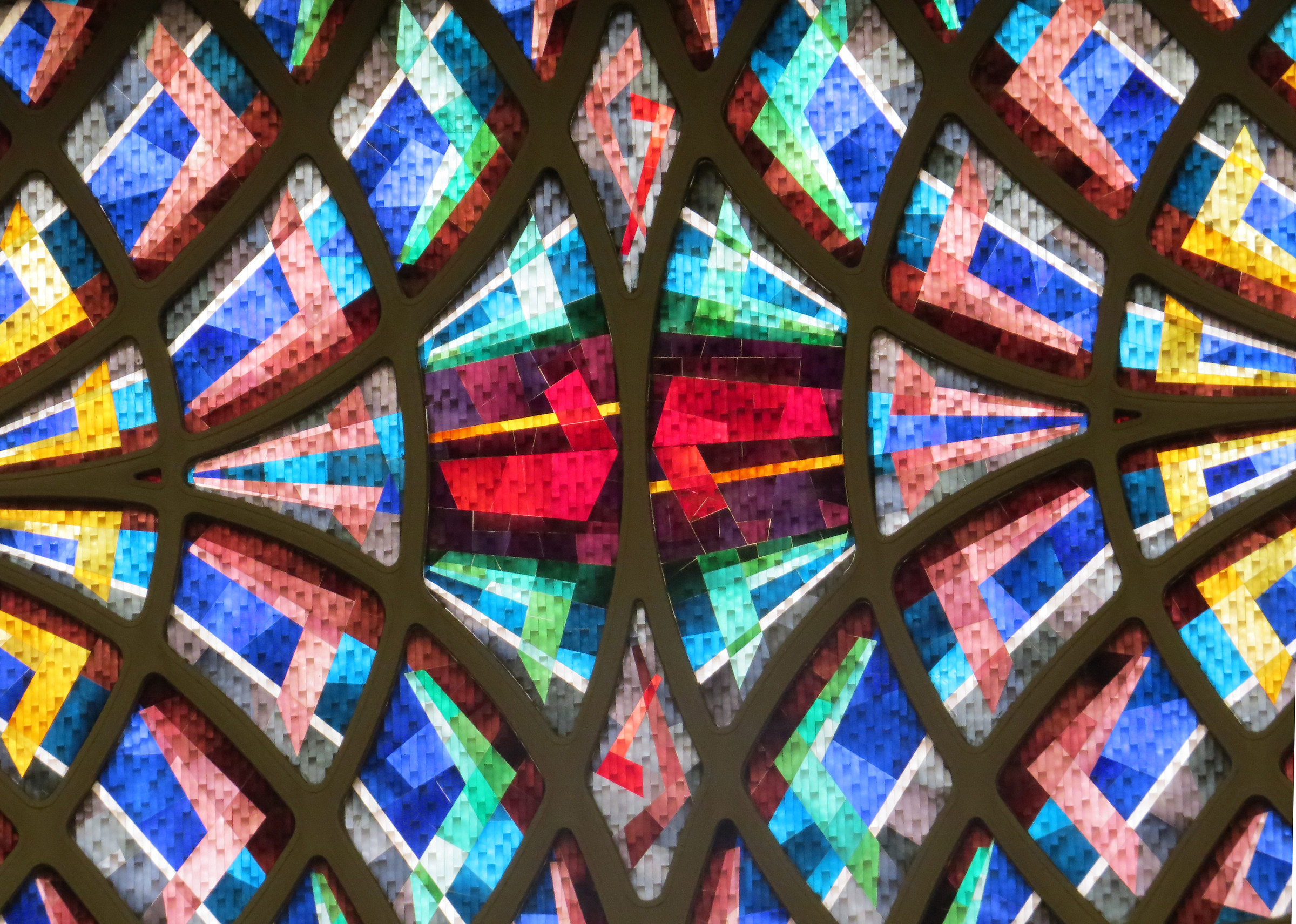 side window of the Paul VI Hall (Sala Nervi)