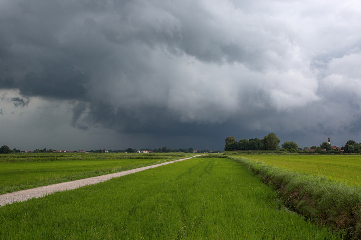 Bad weather in Villareale