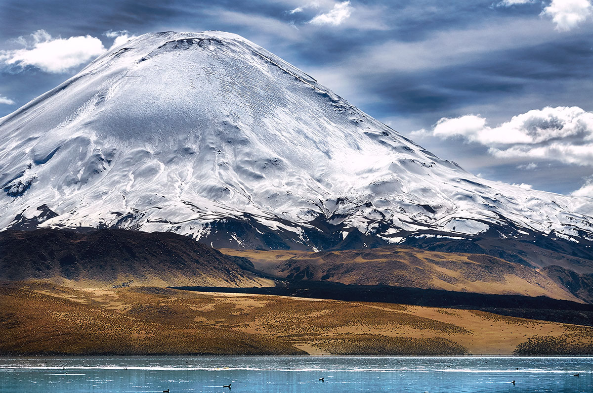 vulcano parinacota cile