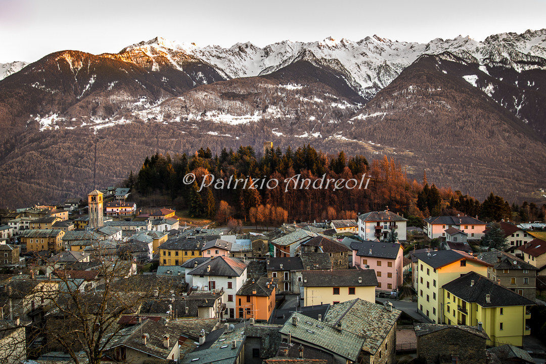 Sunset Teglio Valtellina