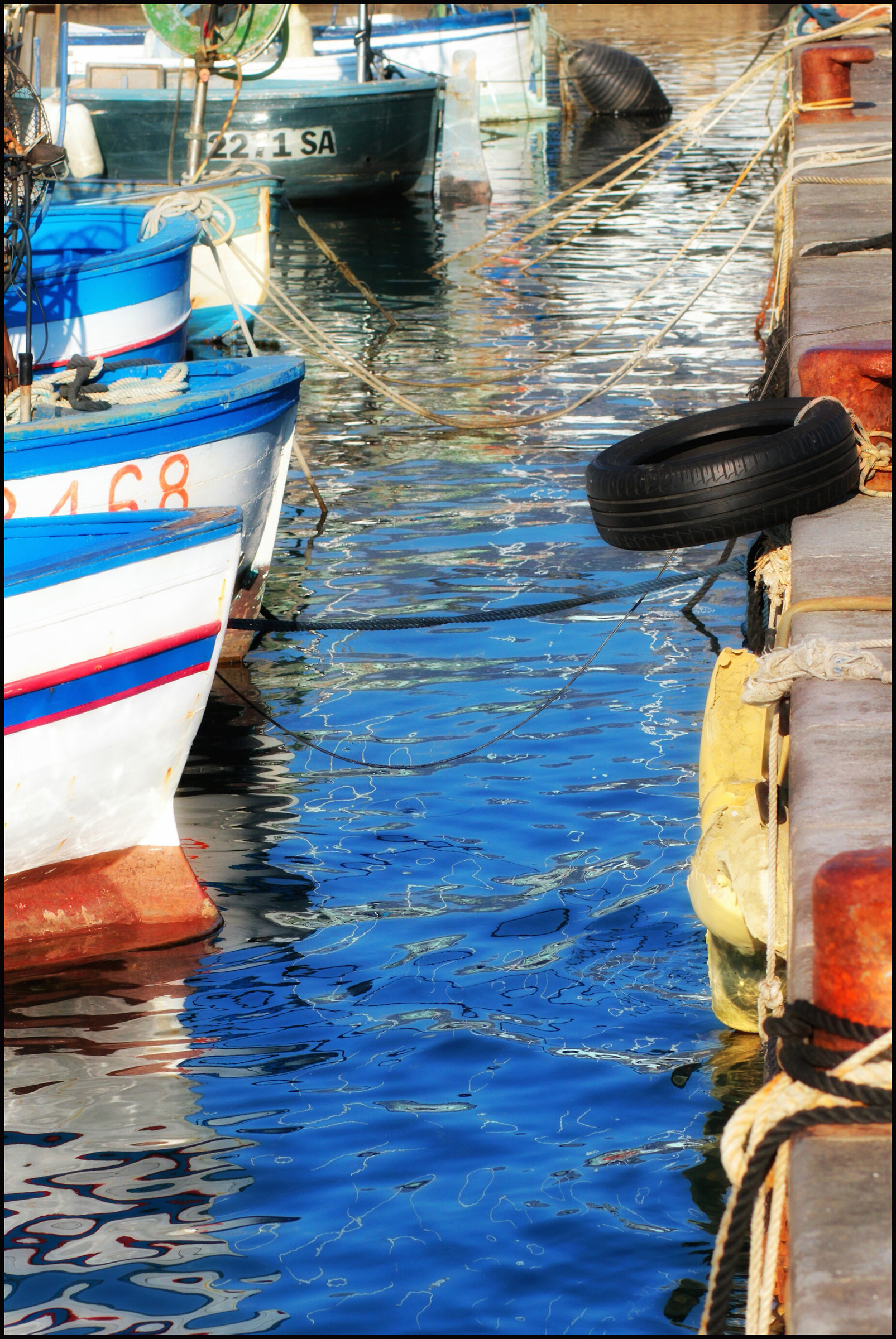 particularly the port of Amalfi ...