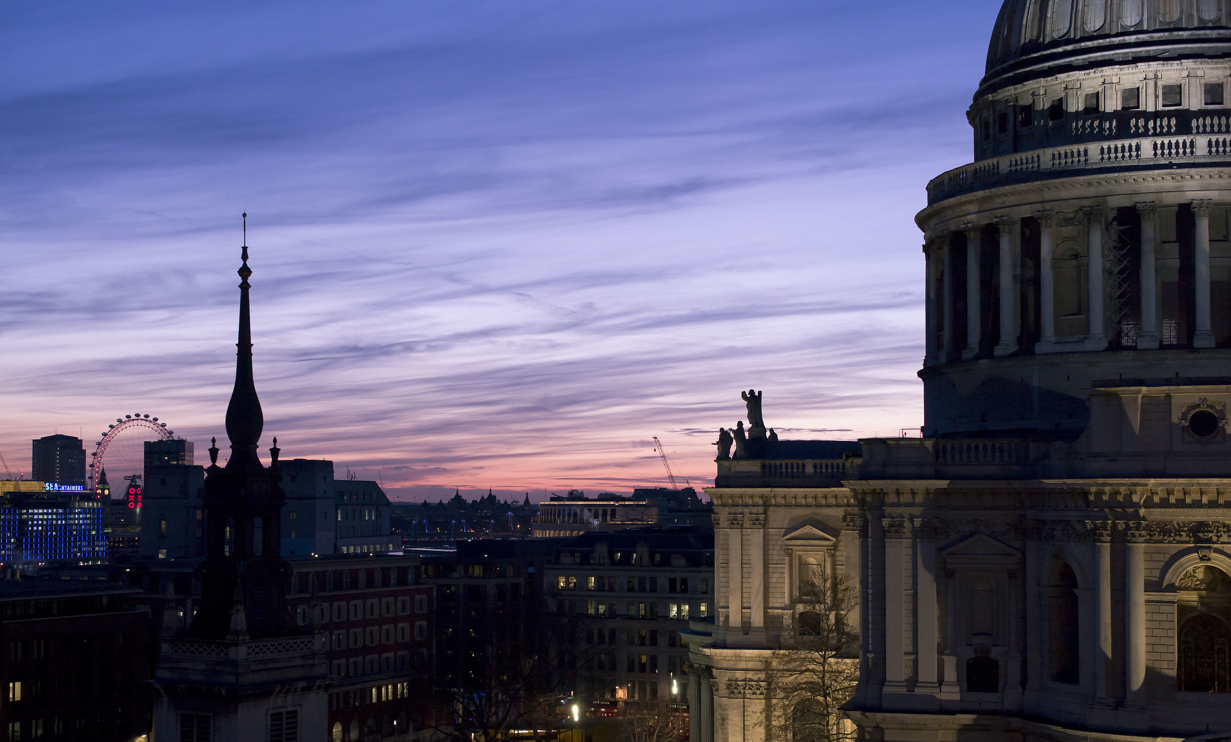 St. Paul's sunset