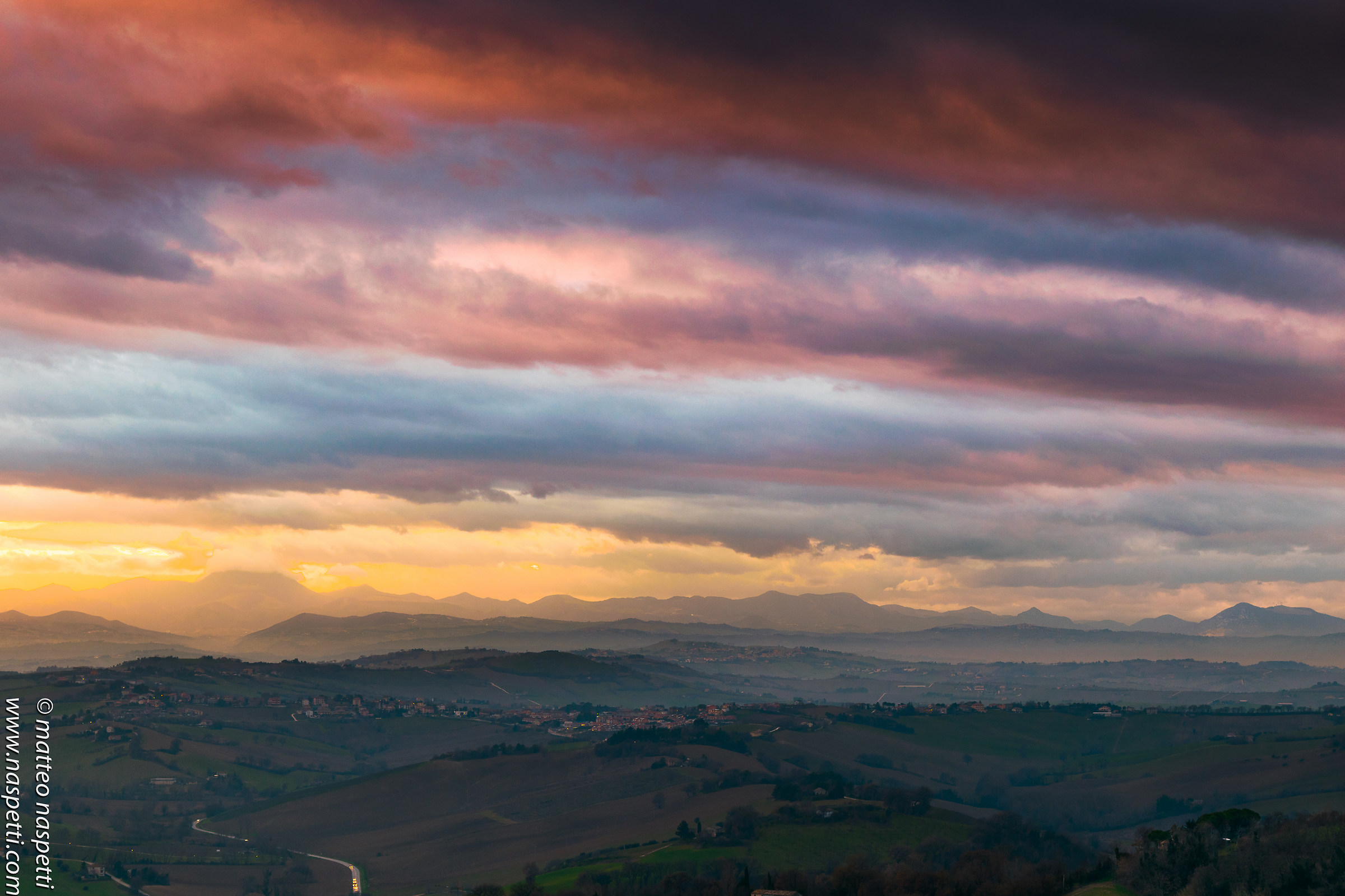 Montesicuro, Sunset, Ancona