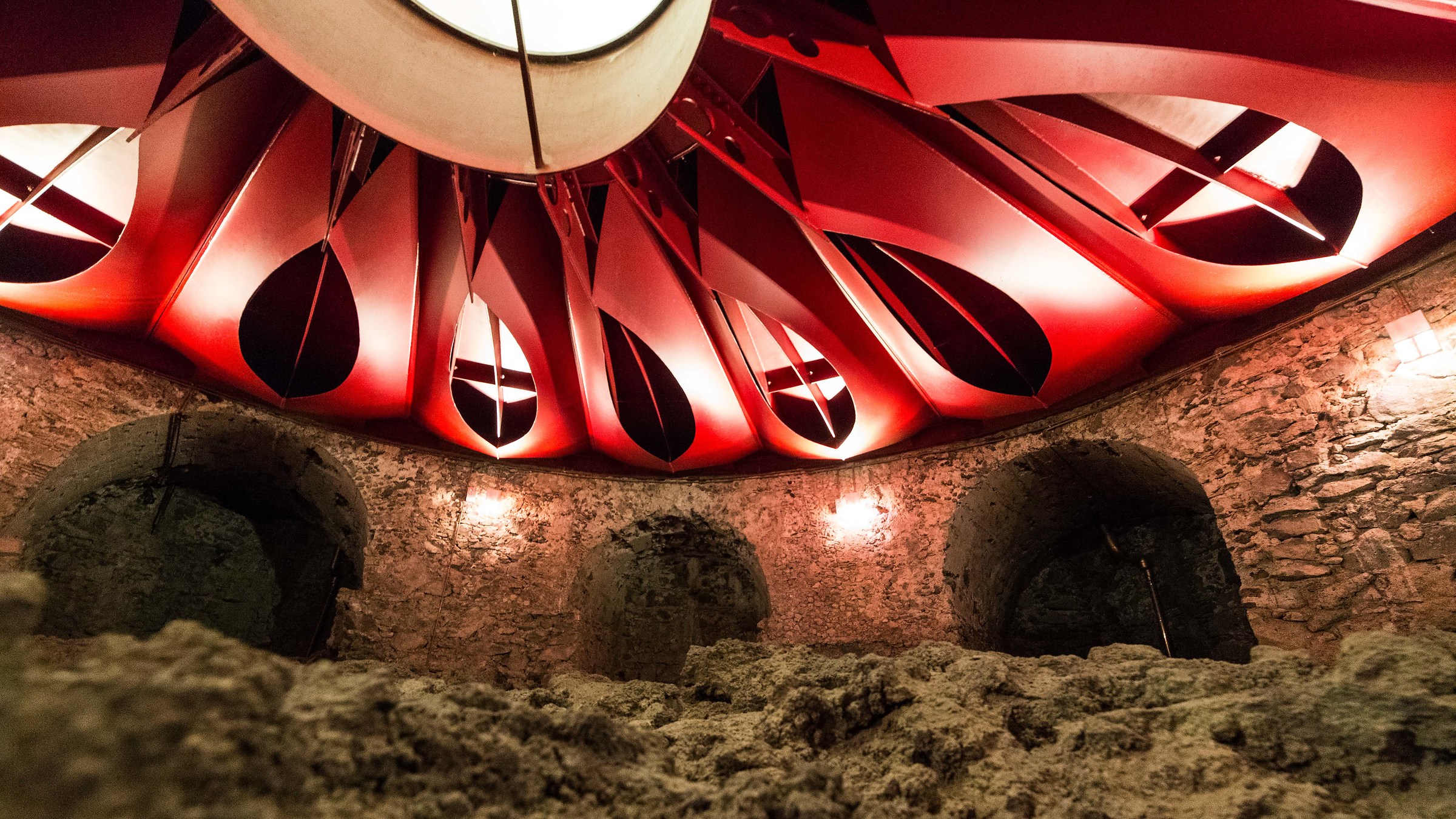 underground chamber (Benedictine CT)