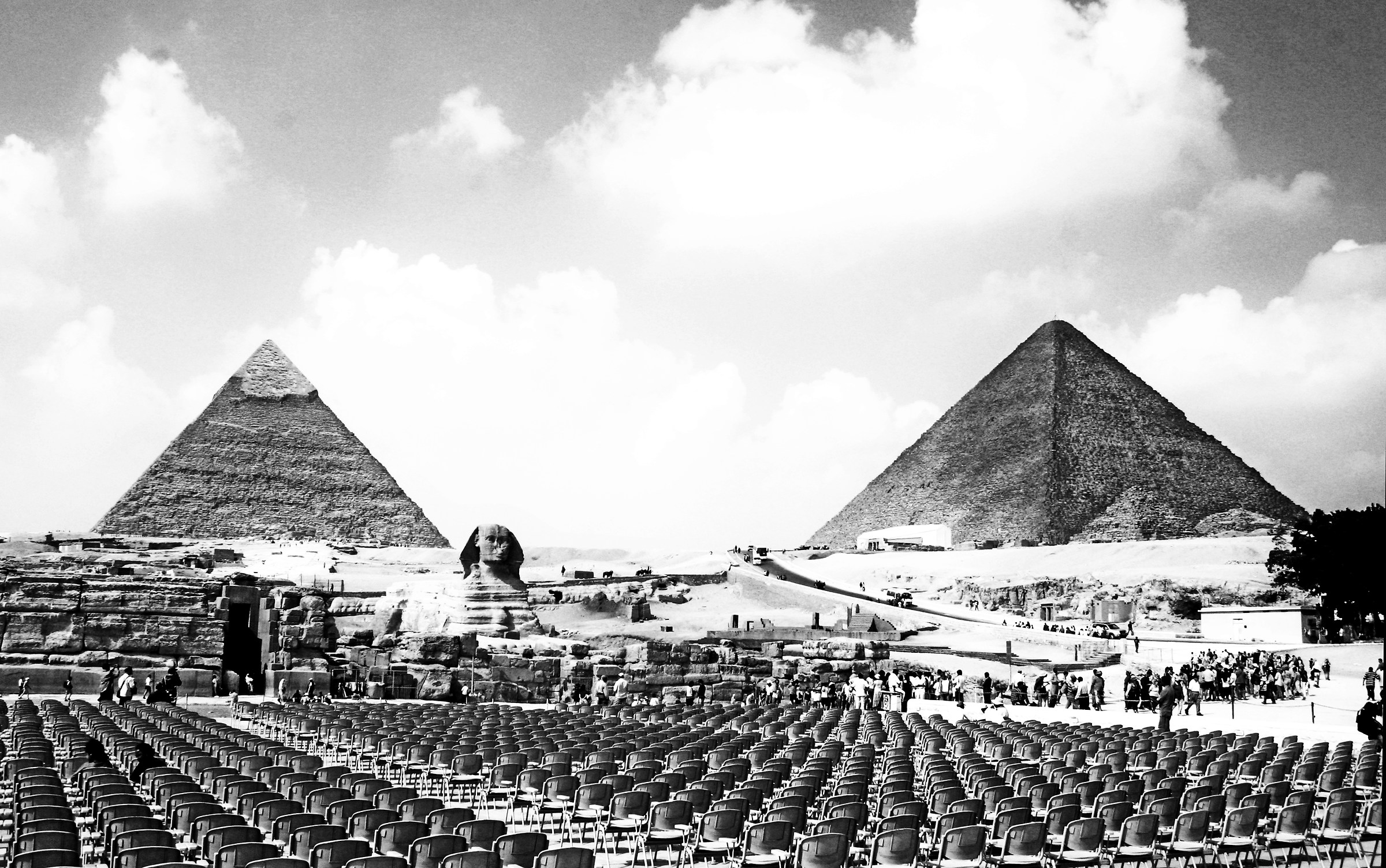 Guarding the Pyramids