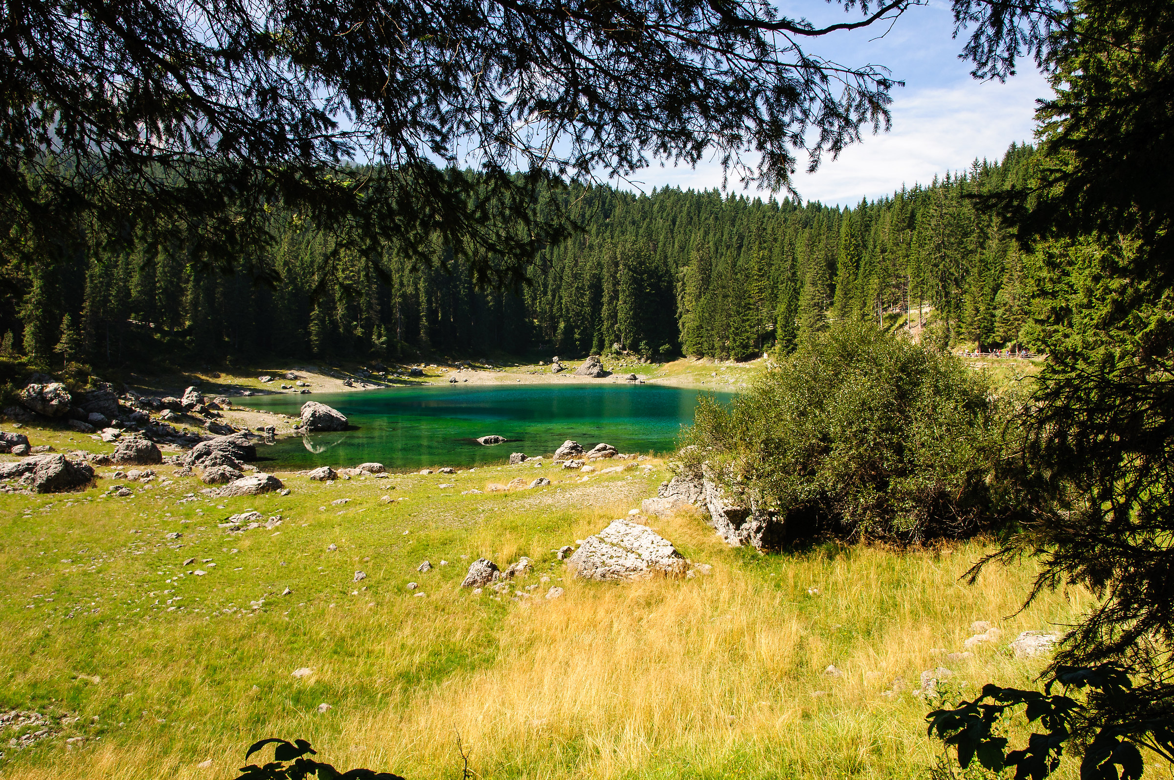 lago carezza trentino