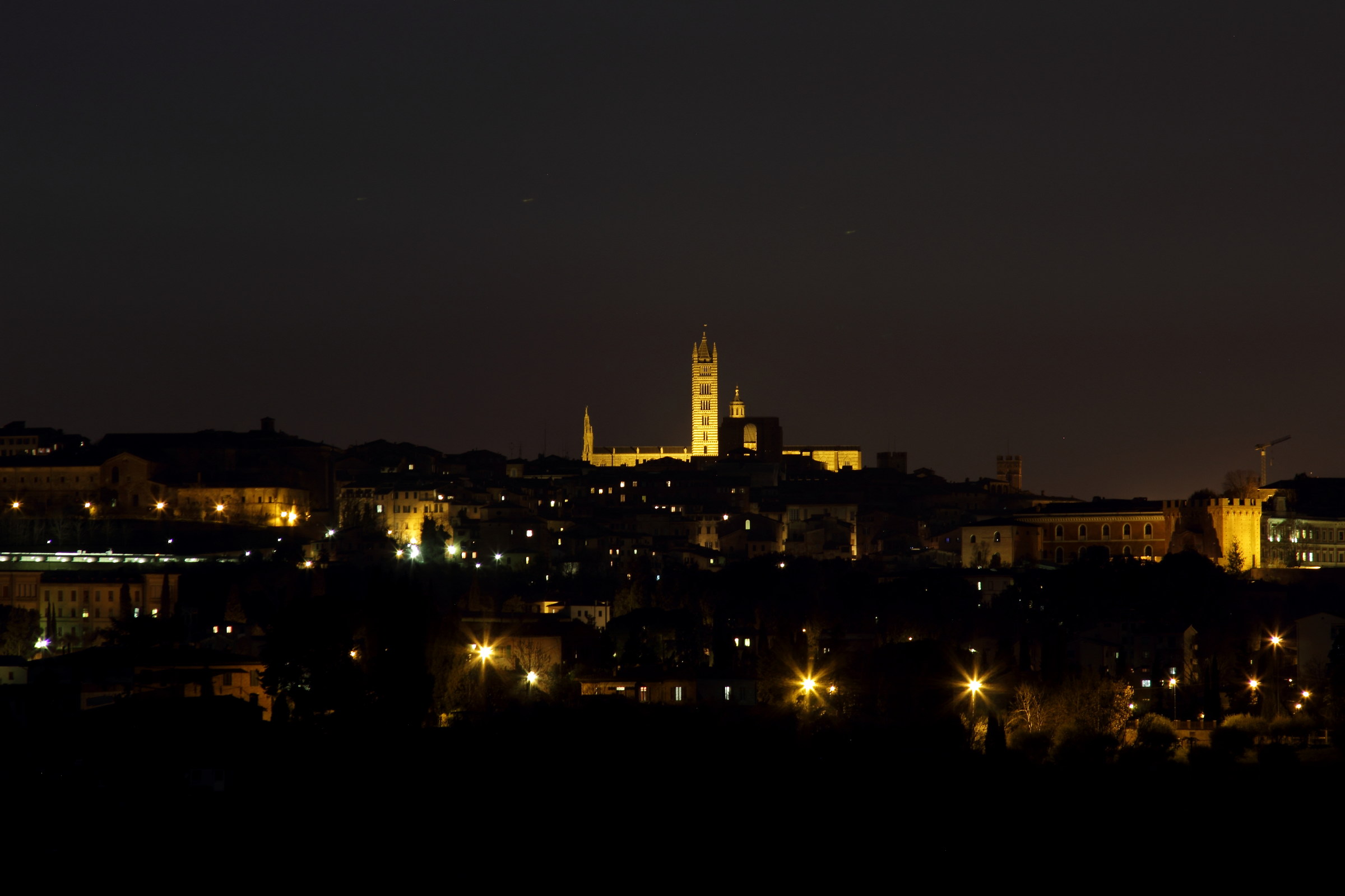 As soon as night falls ...