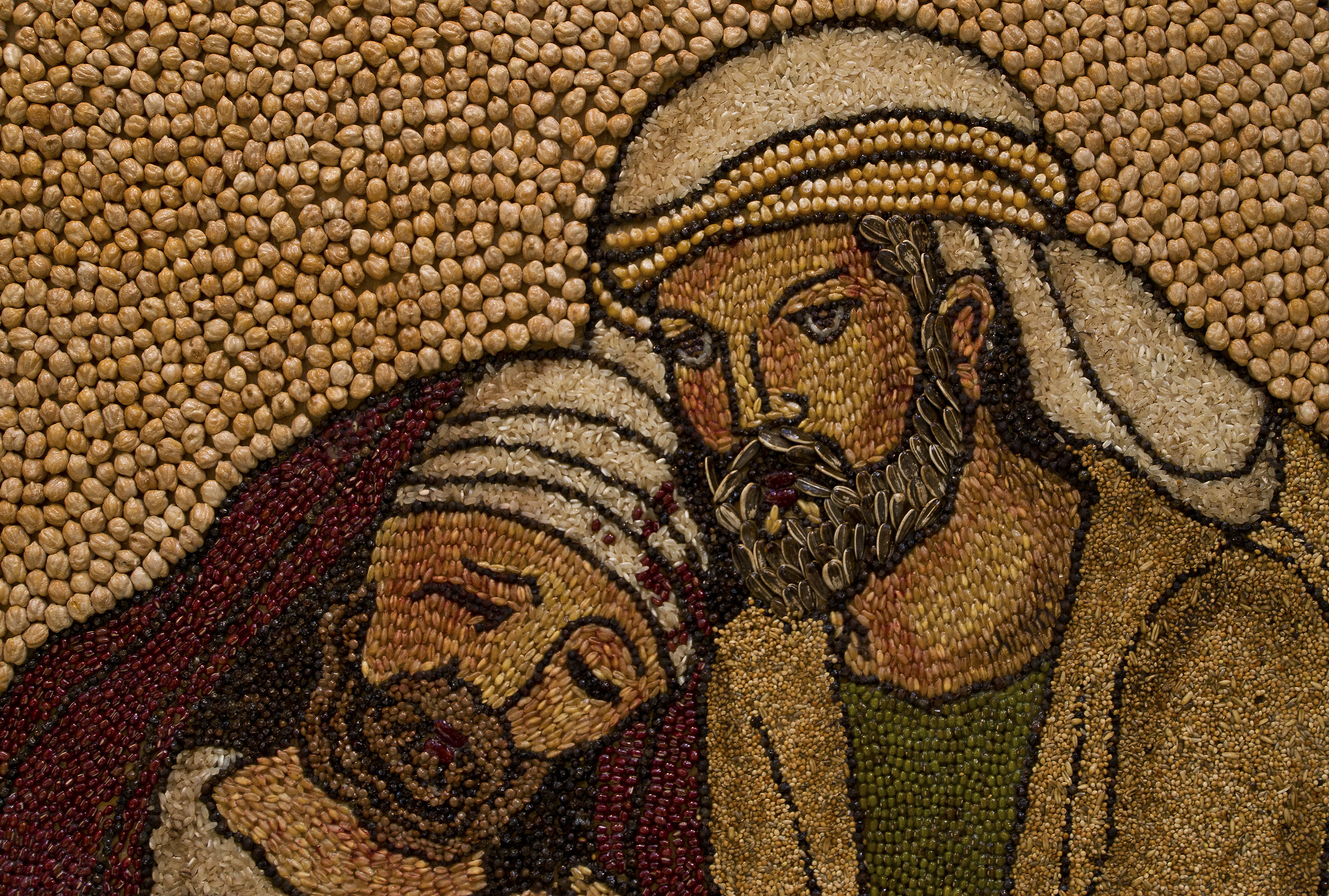 Mosaico di semi