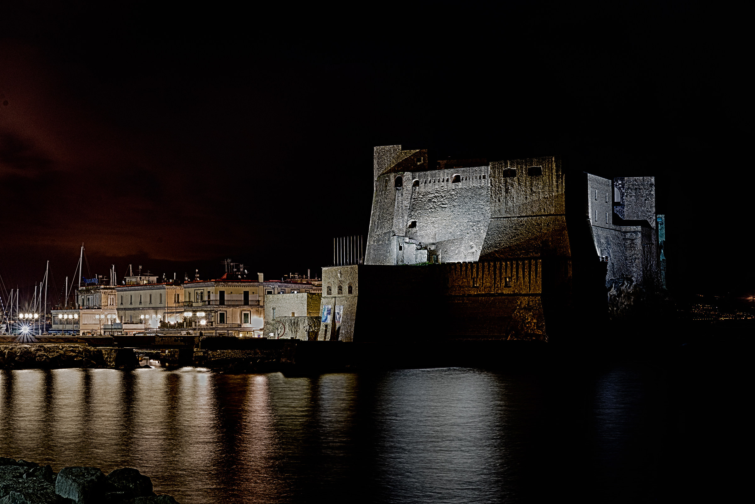 The castle on the sea
