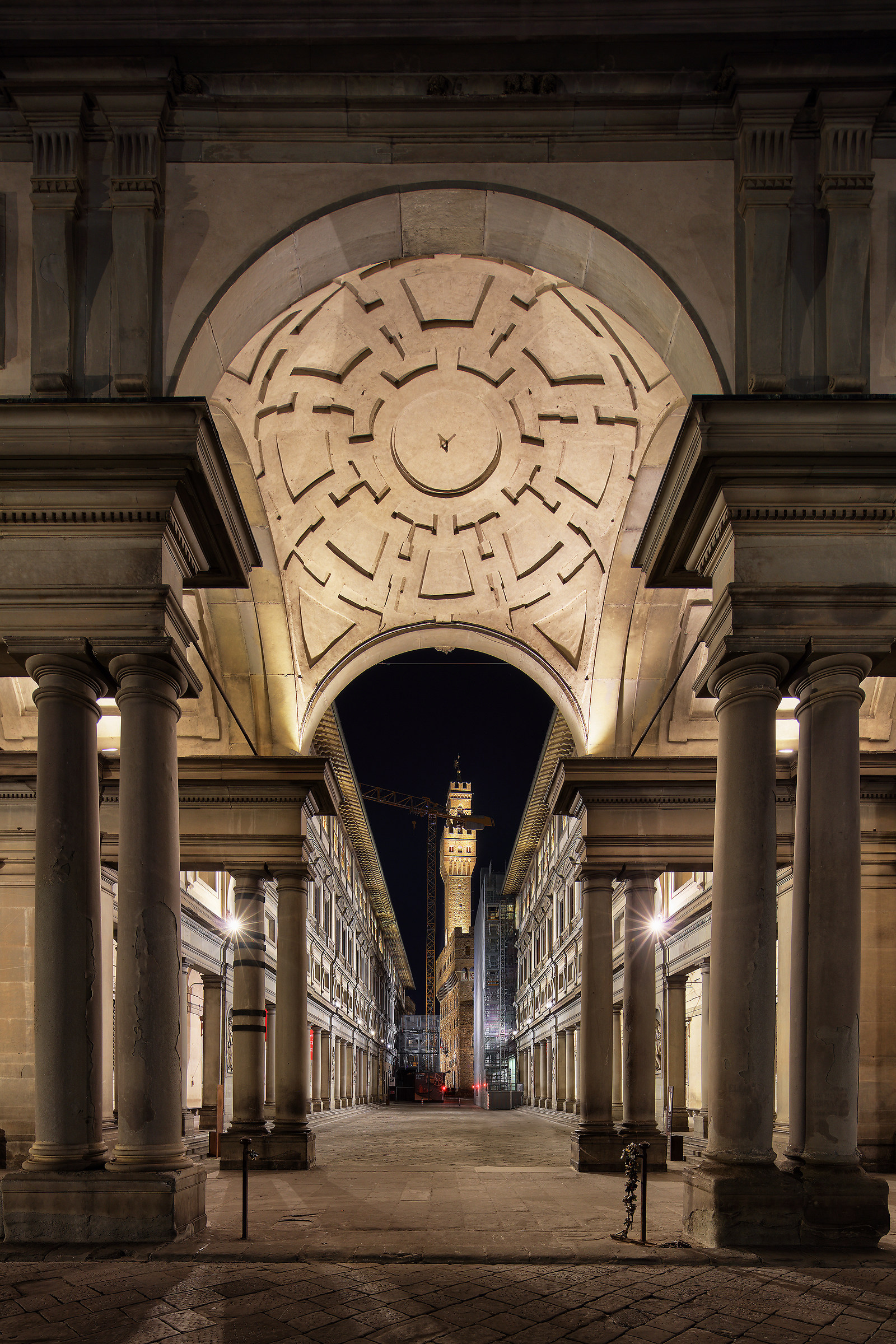 Uffizi, lavori in corso