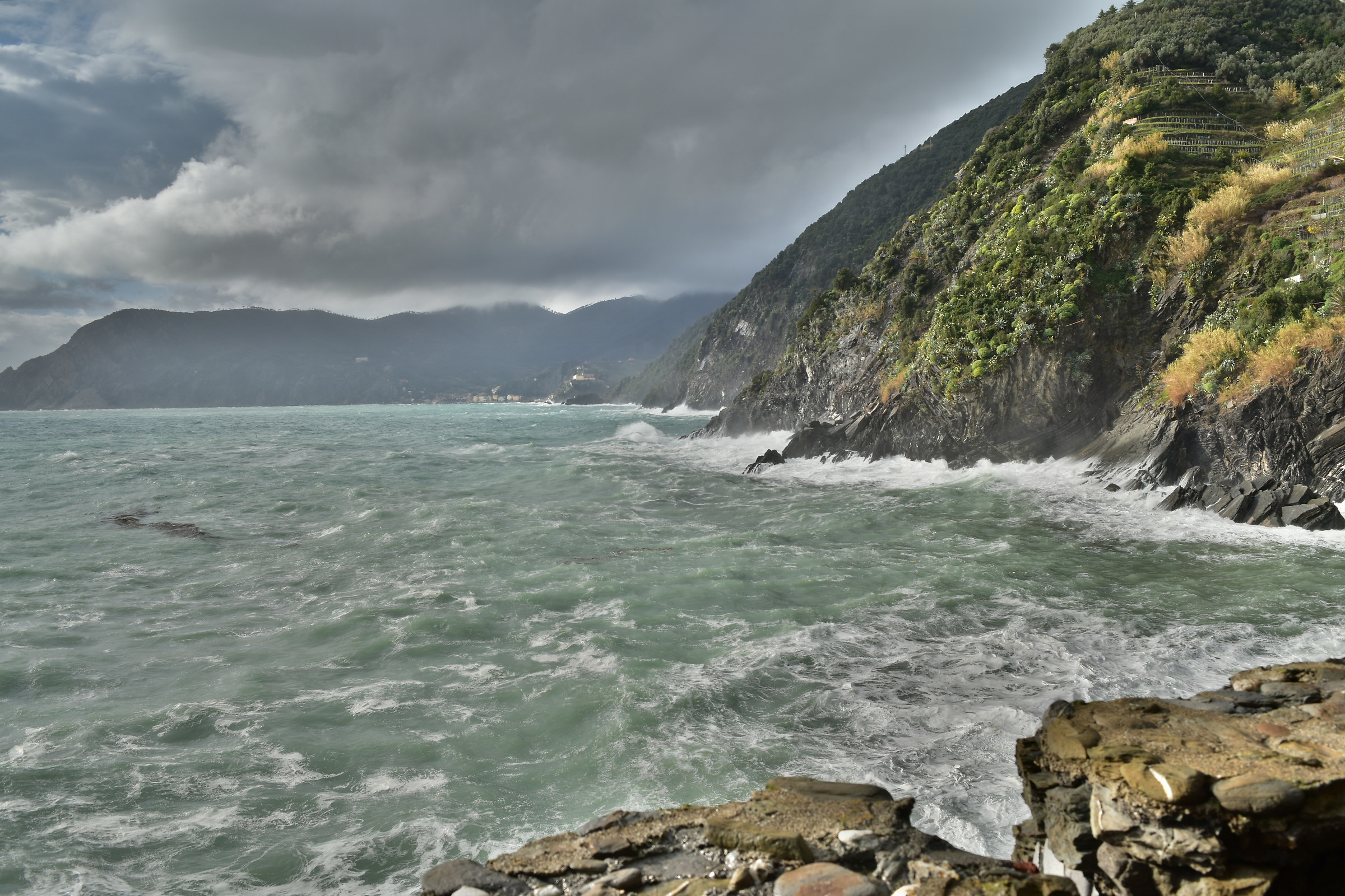 Storm in Vernazza