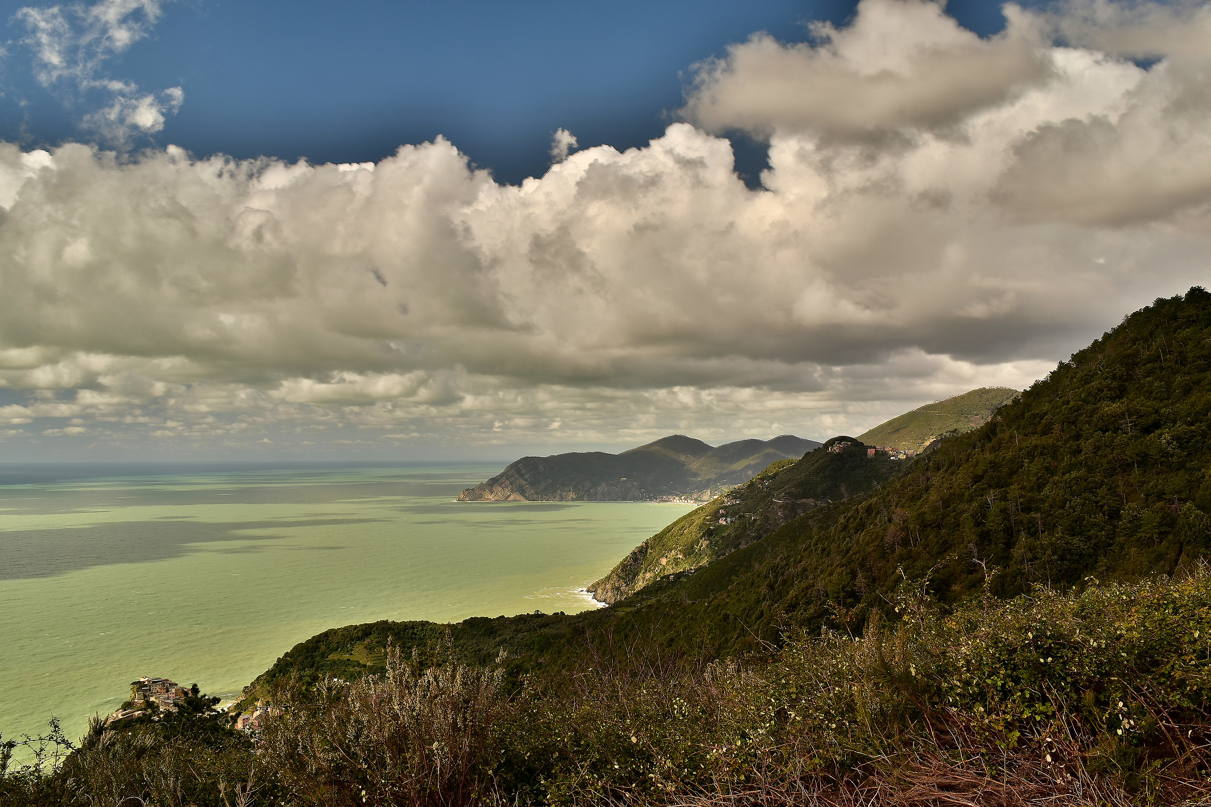 Corniglia e punta Mesco