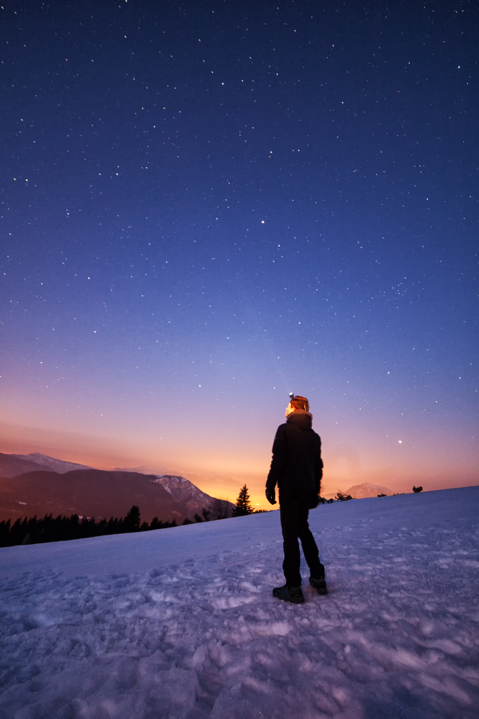 Looking at the stars