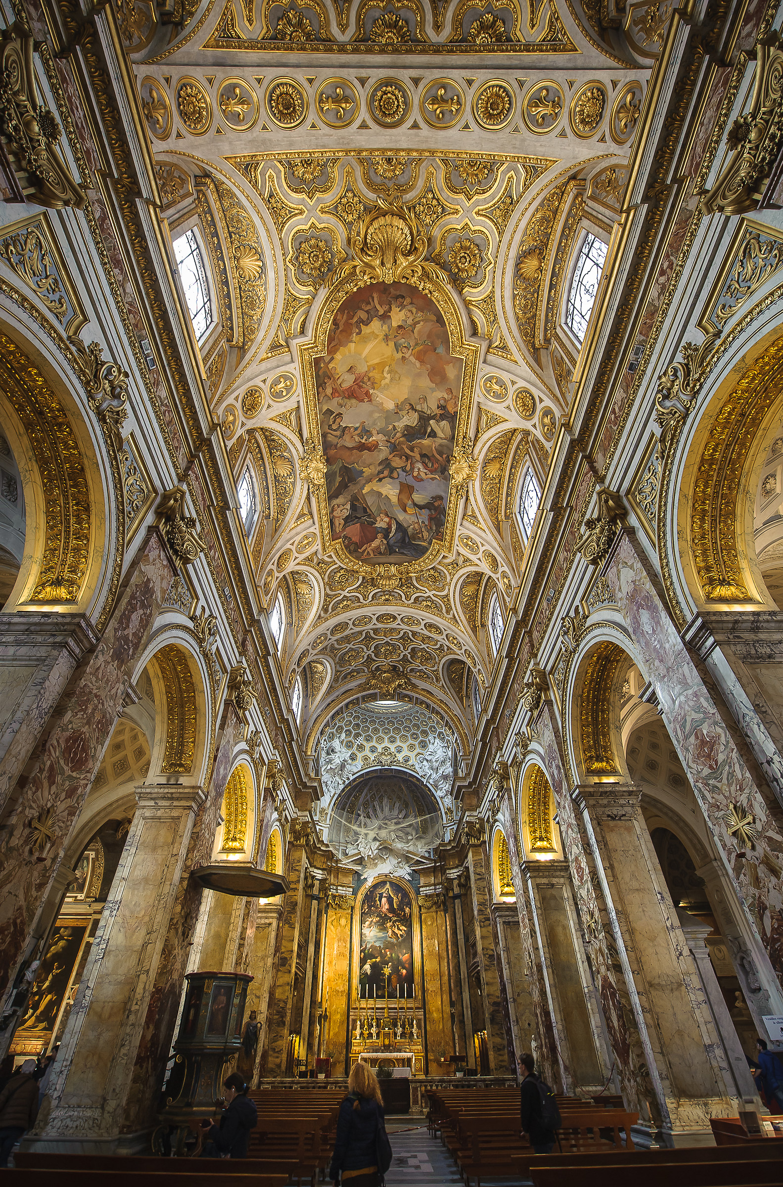 Roma-Interno di S.Luigi dei Francesi