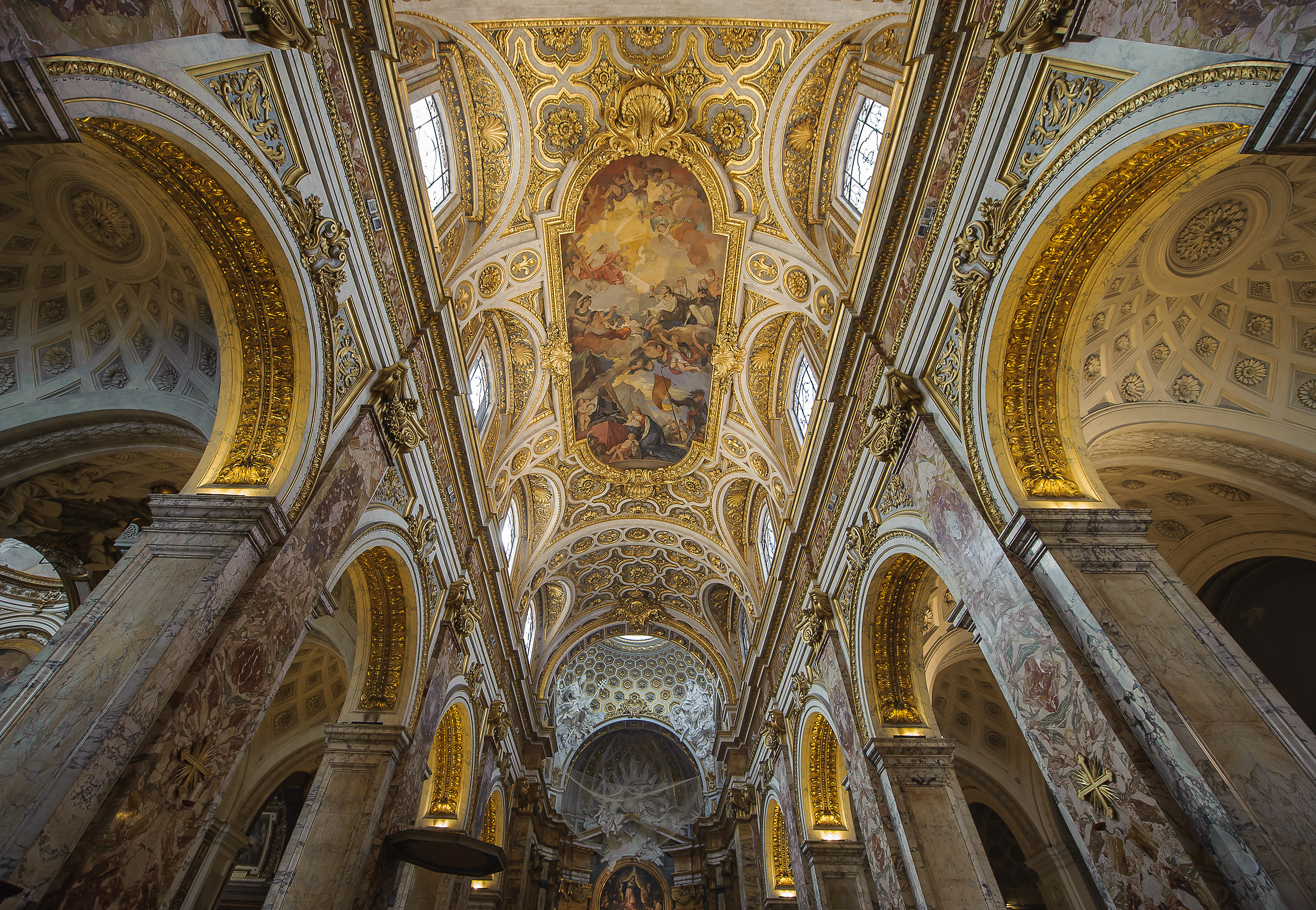Roma-Interno di S.Luigi dei Francesi