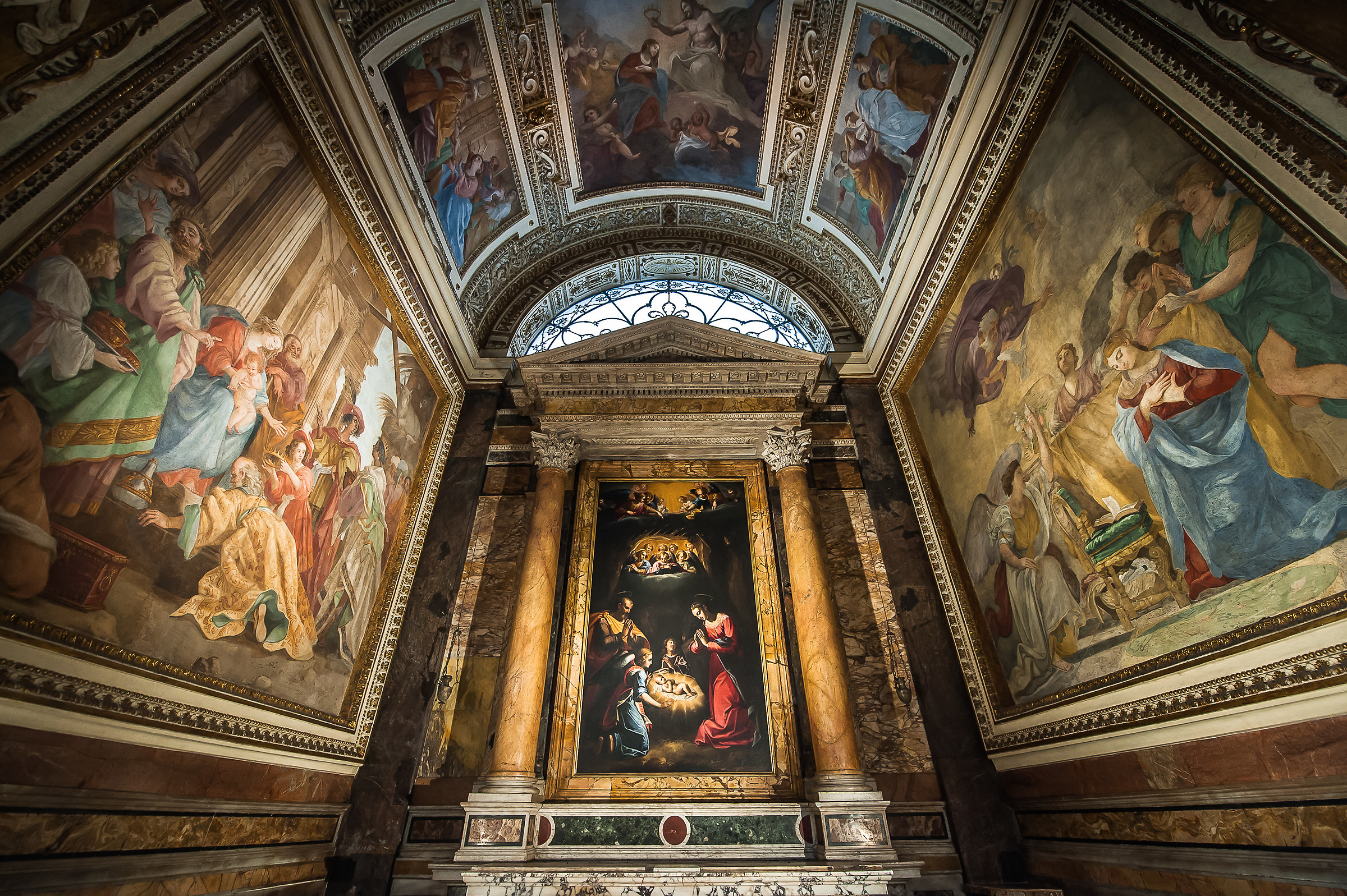 Roma-S.Luigi dei Francesi (Cappella della Natività)