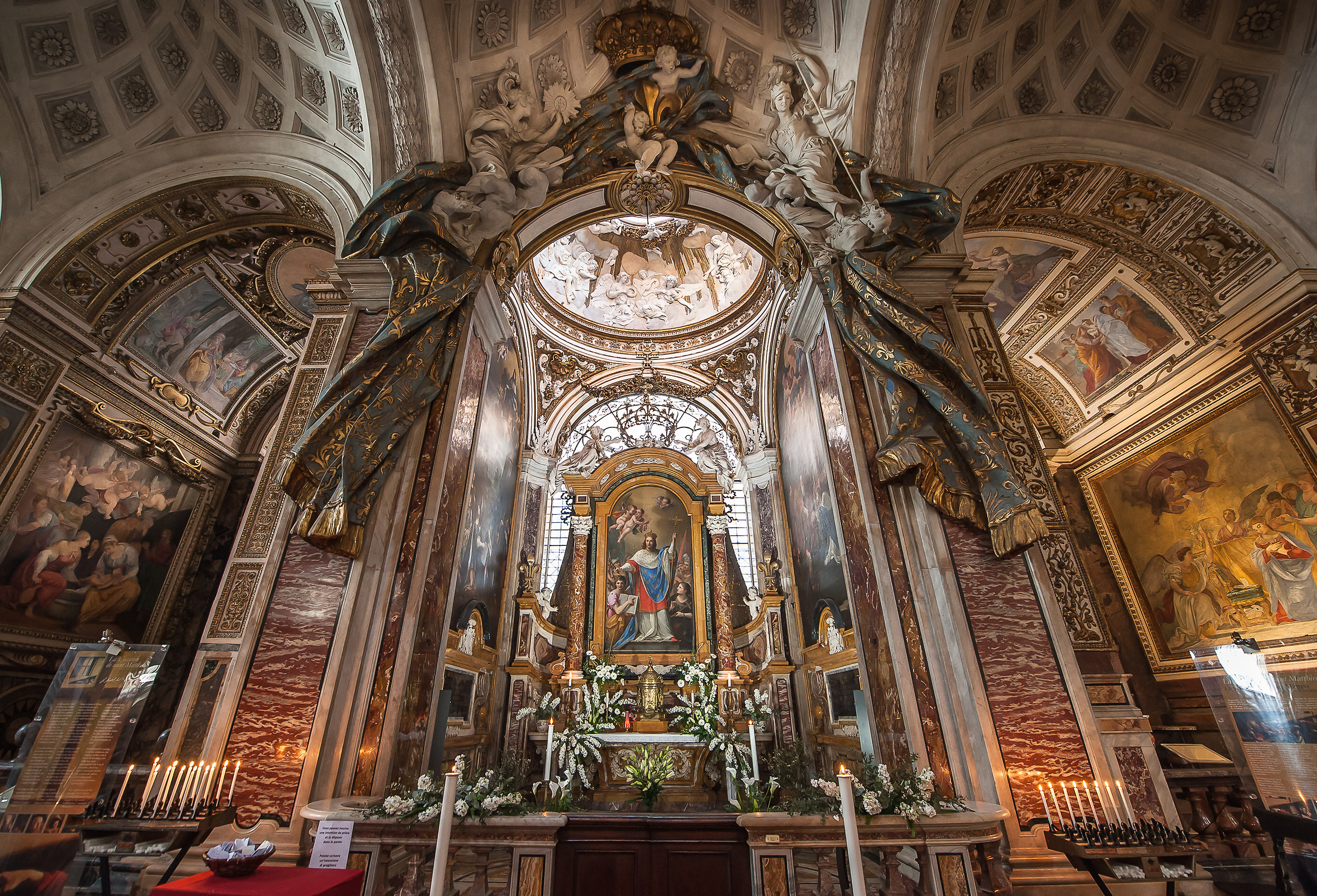 Roma-S.Luigi dei Francesi (Cappella S.Luigi)
