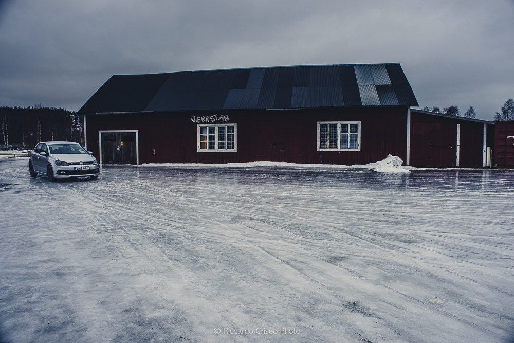Parking lot and then slide