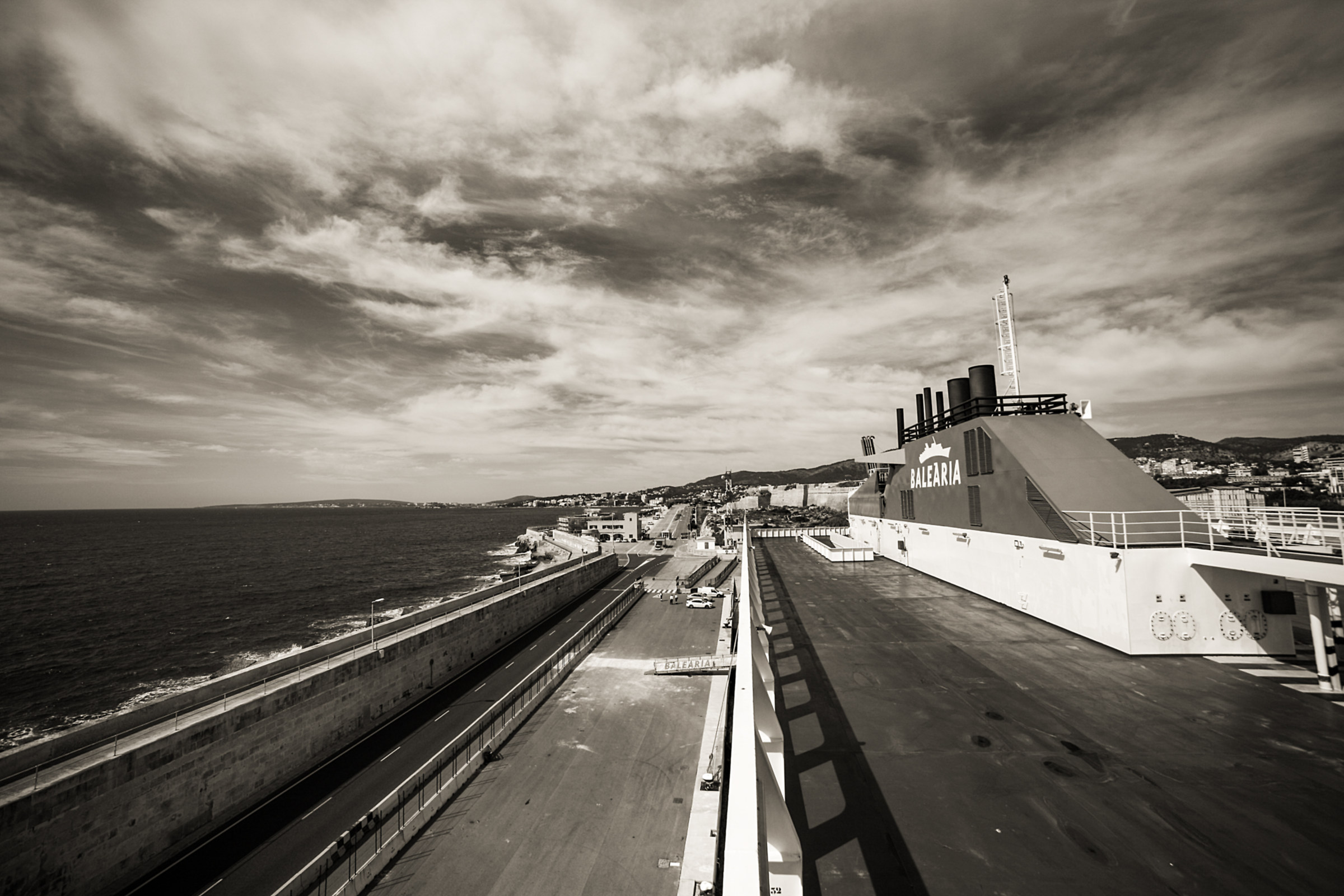 The port of Mallorca
