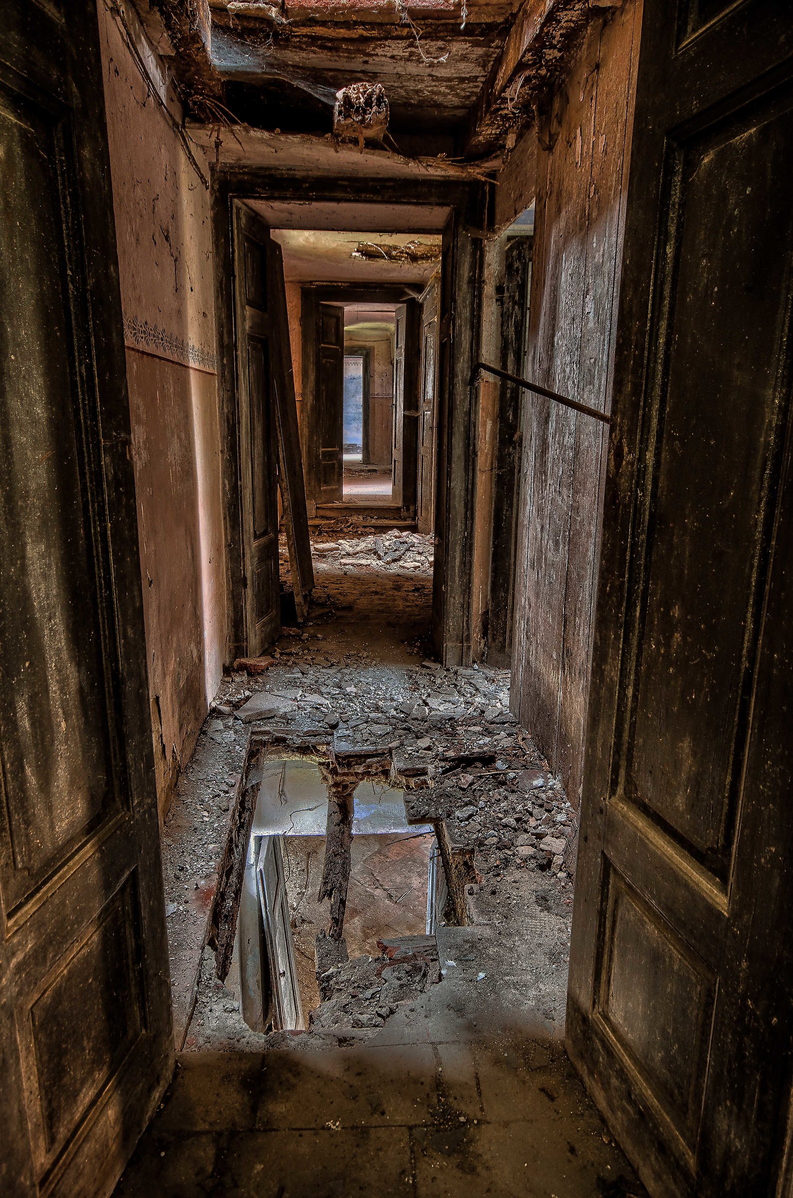 Sacrestia abbandonata nel vercellese