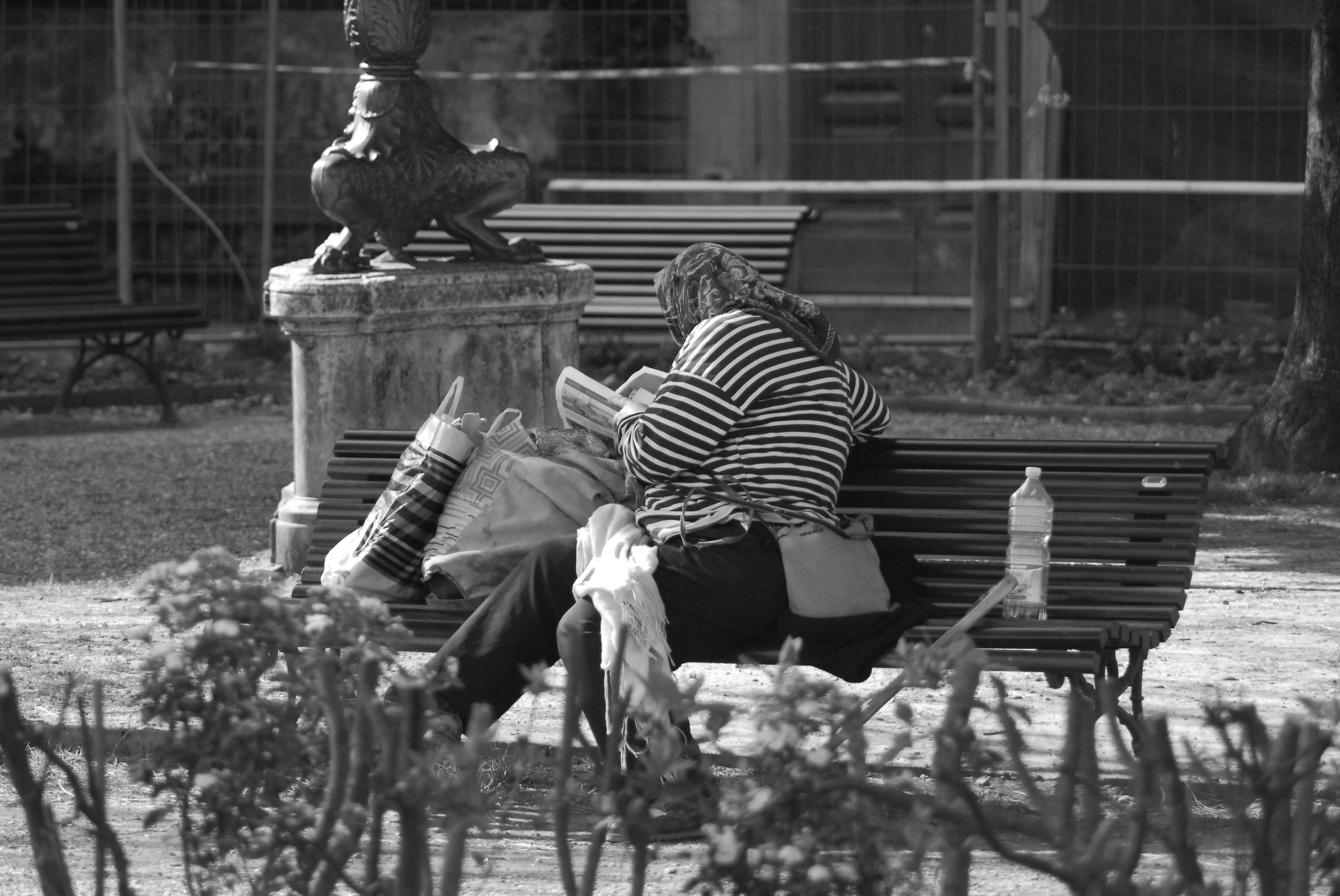 living on the street