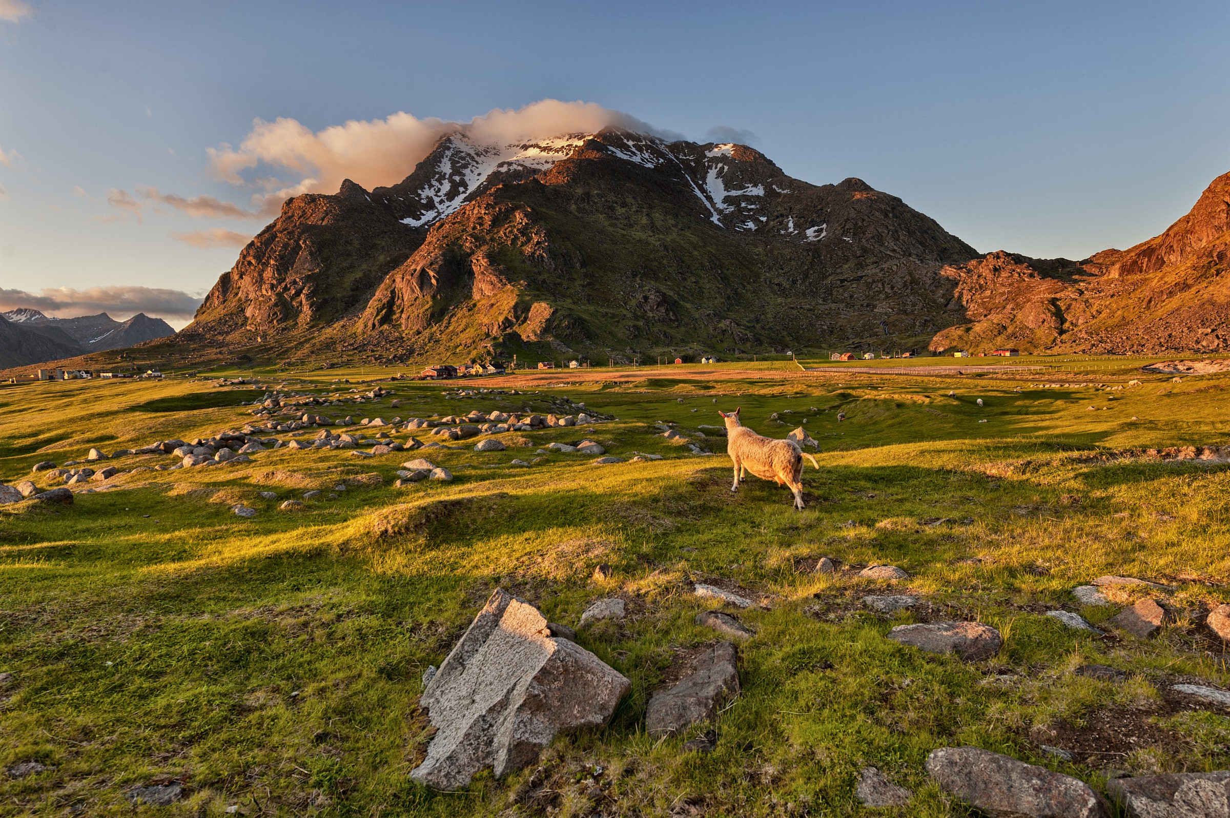 Sguardo verso le nuvole