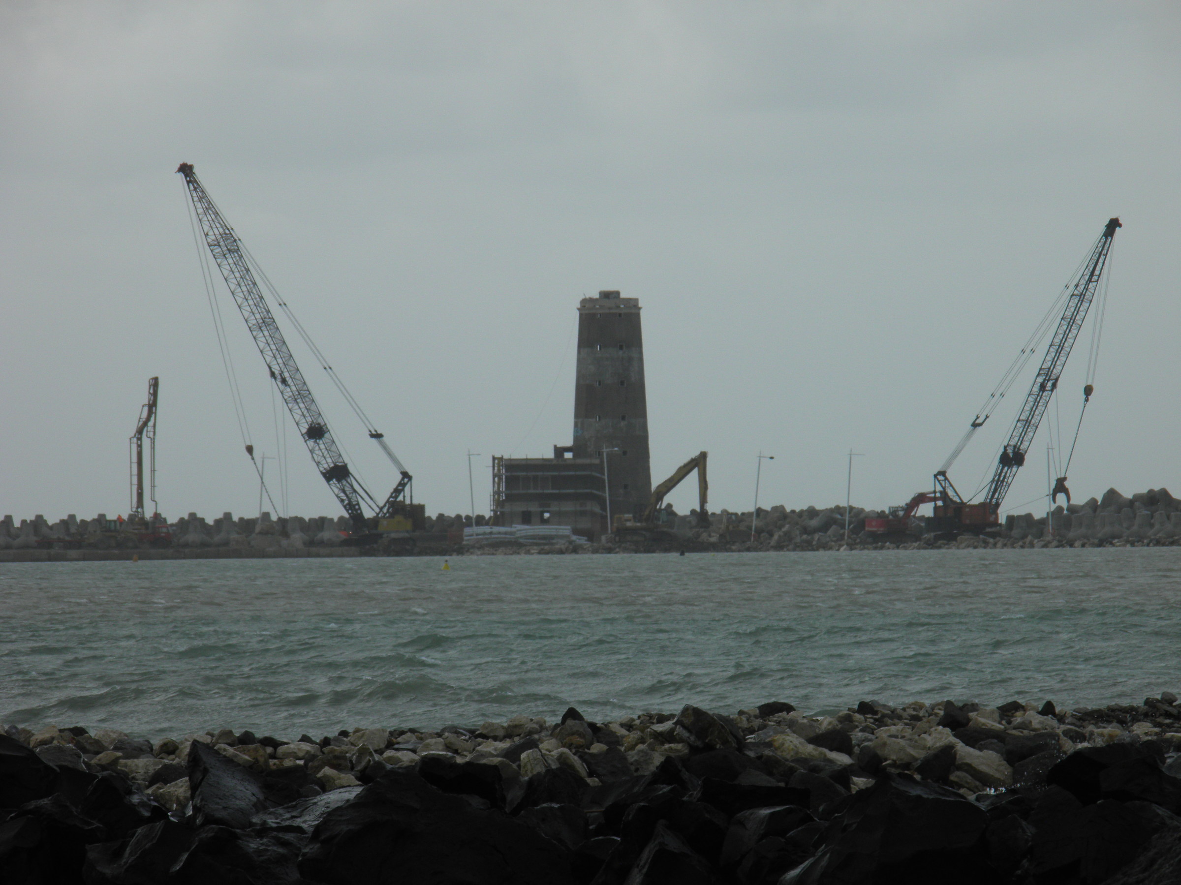 Fiumicino port visions