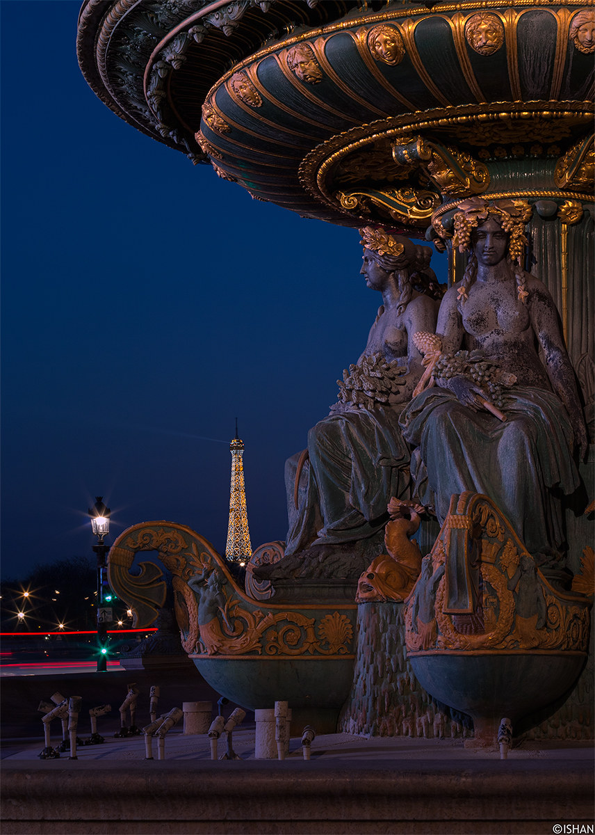 Place de la concorde ora blu