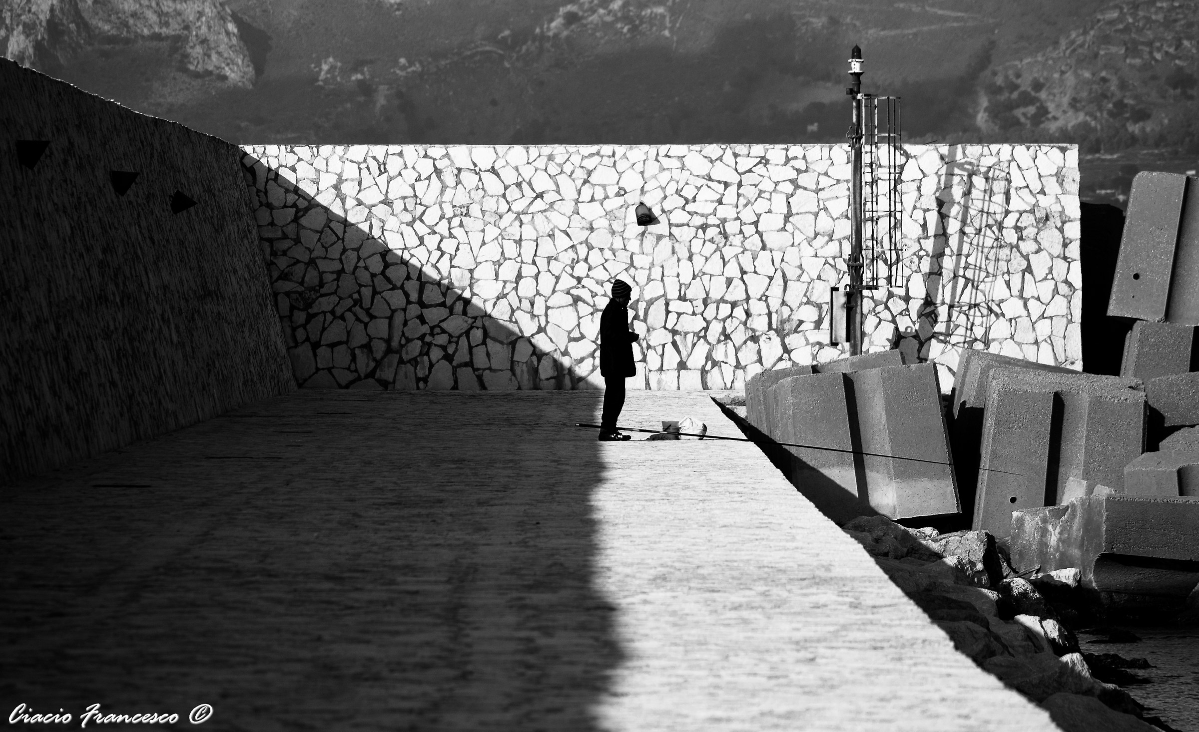 On the edge of a shadow