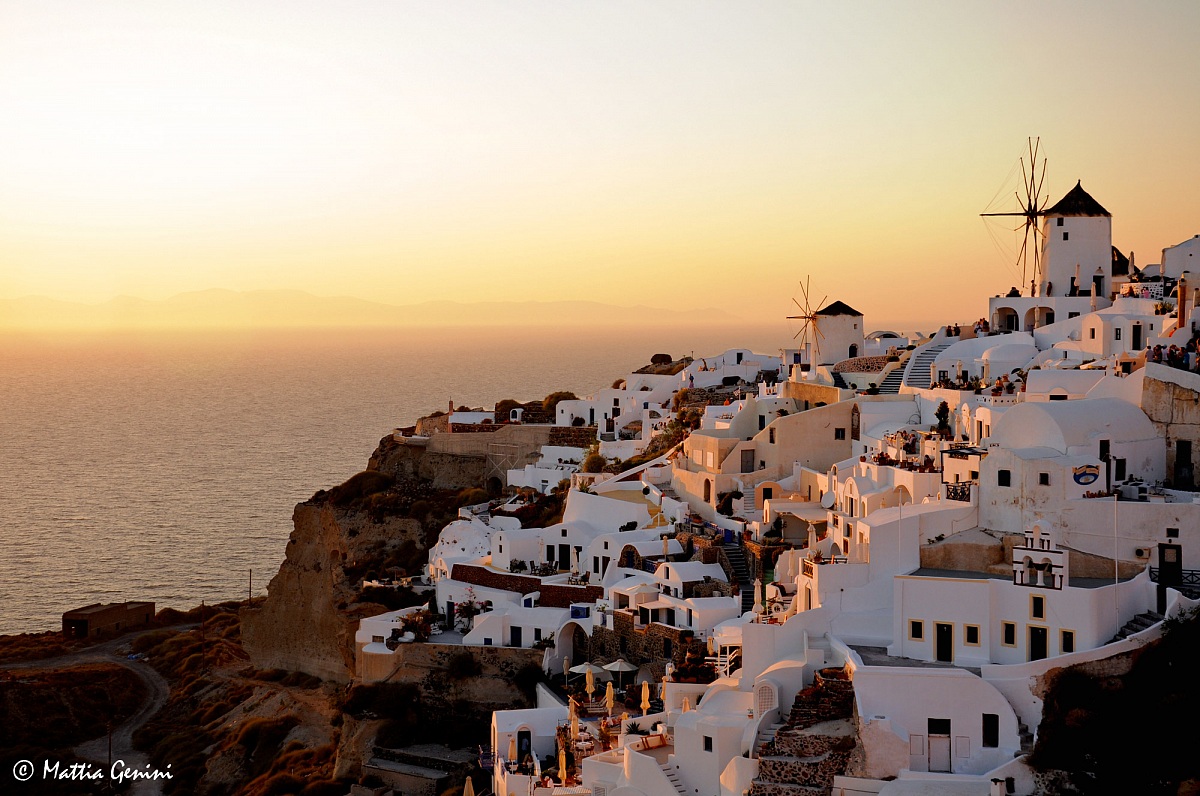 Tramonto a Santorini