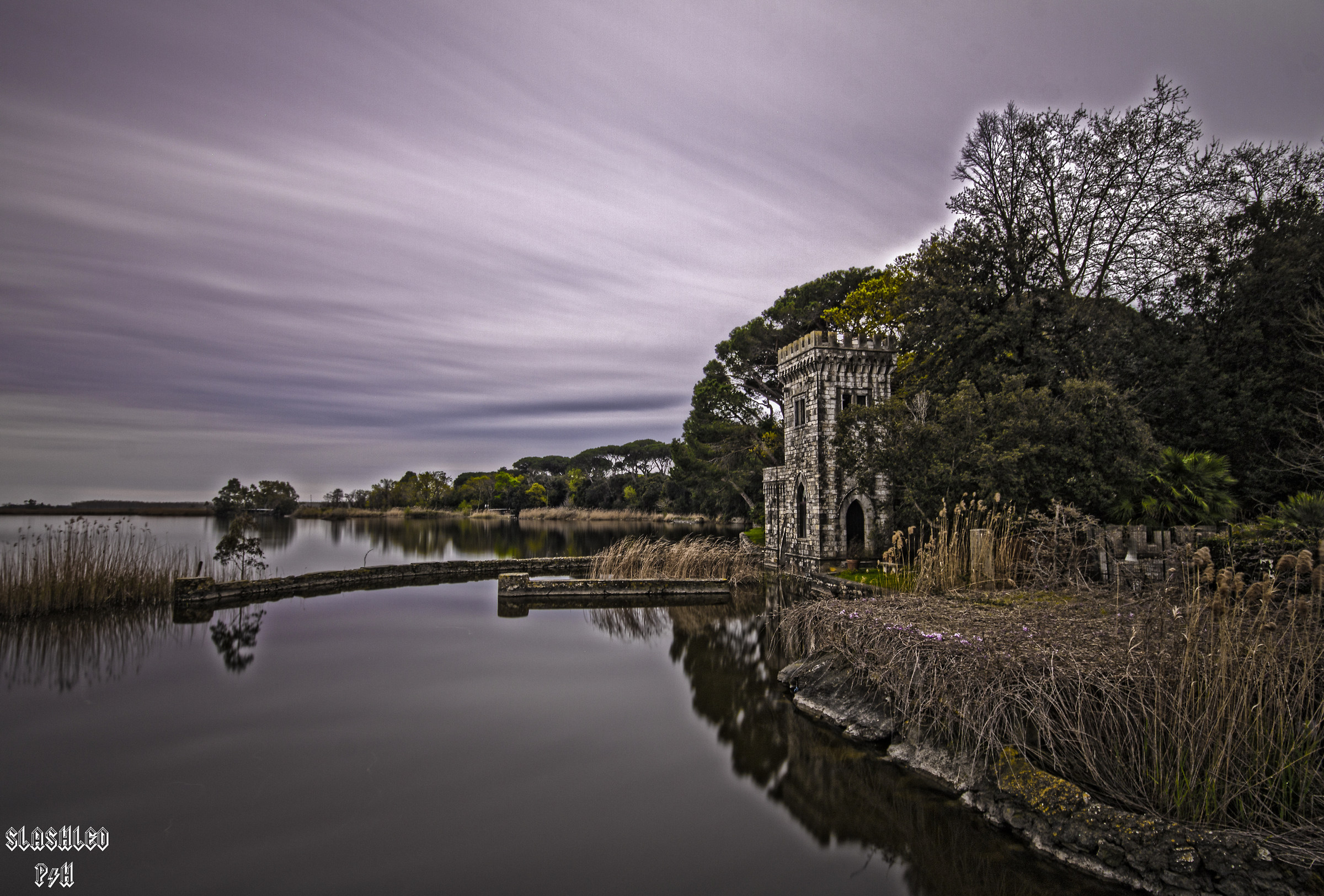 Hdr a Torre del Lago (Torretta della Villa Orlando)