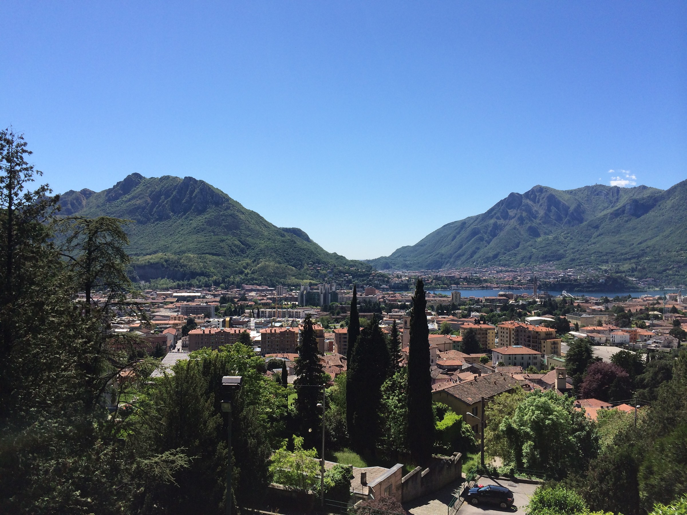 Lecco from Acquate