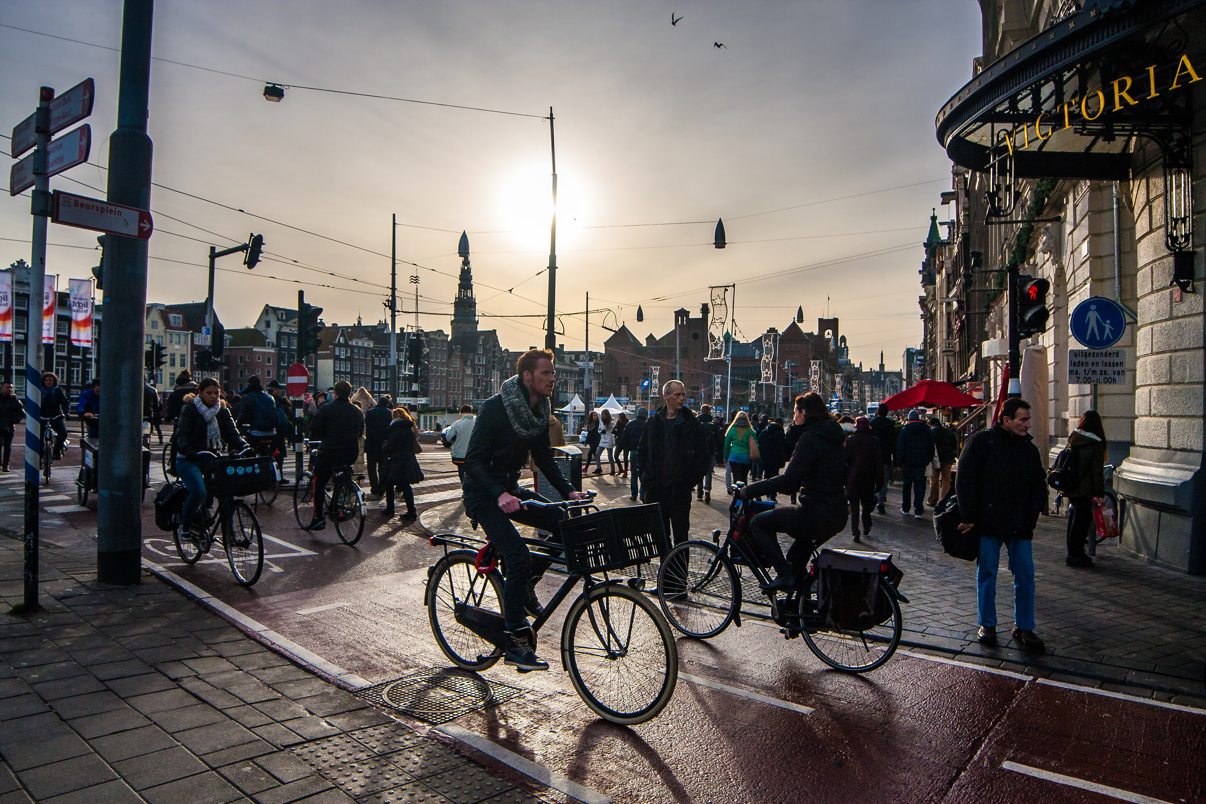 Amsterdam, ora di punta