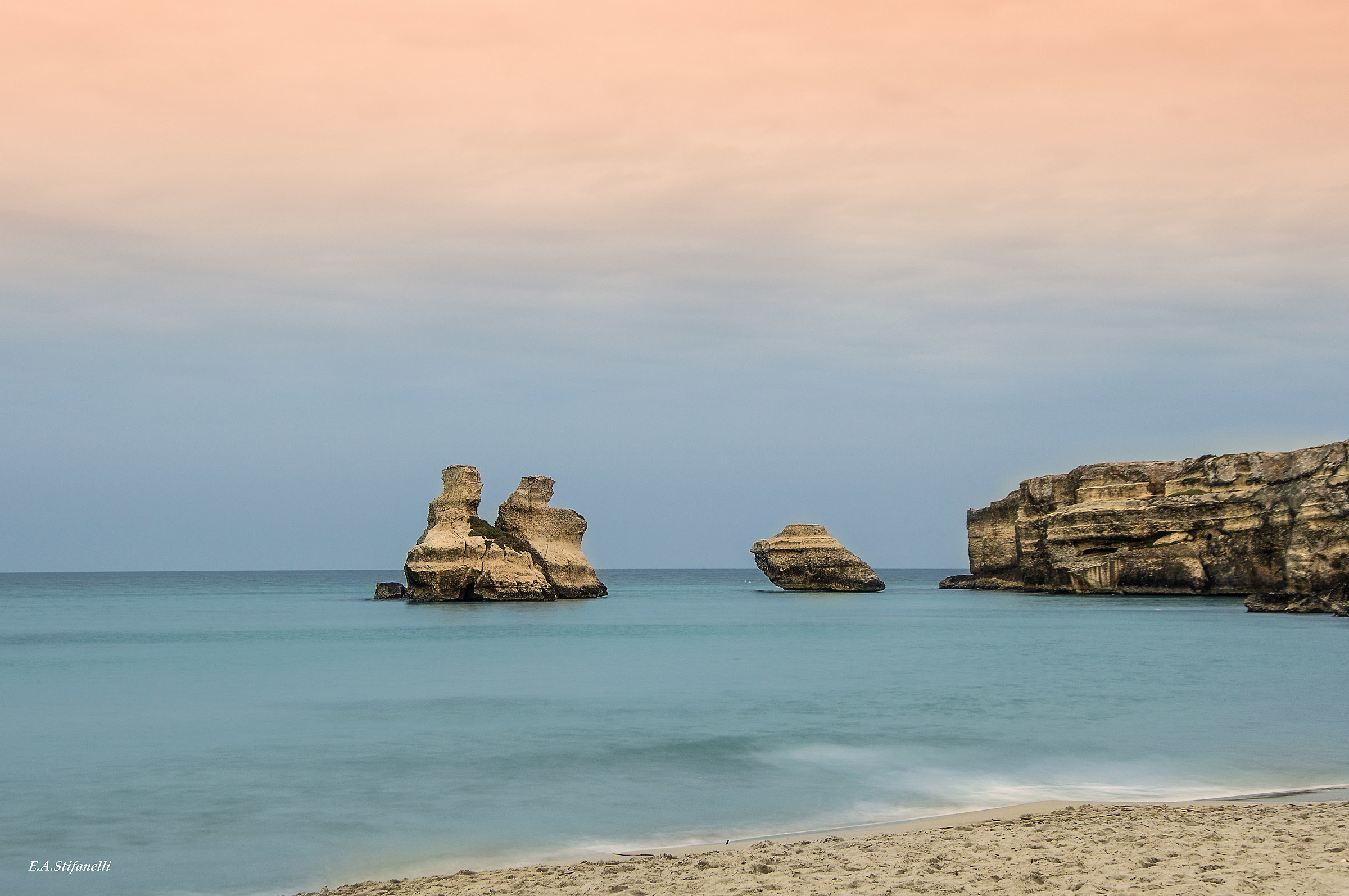 Le due sorelle al tramonto