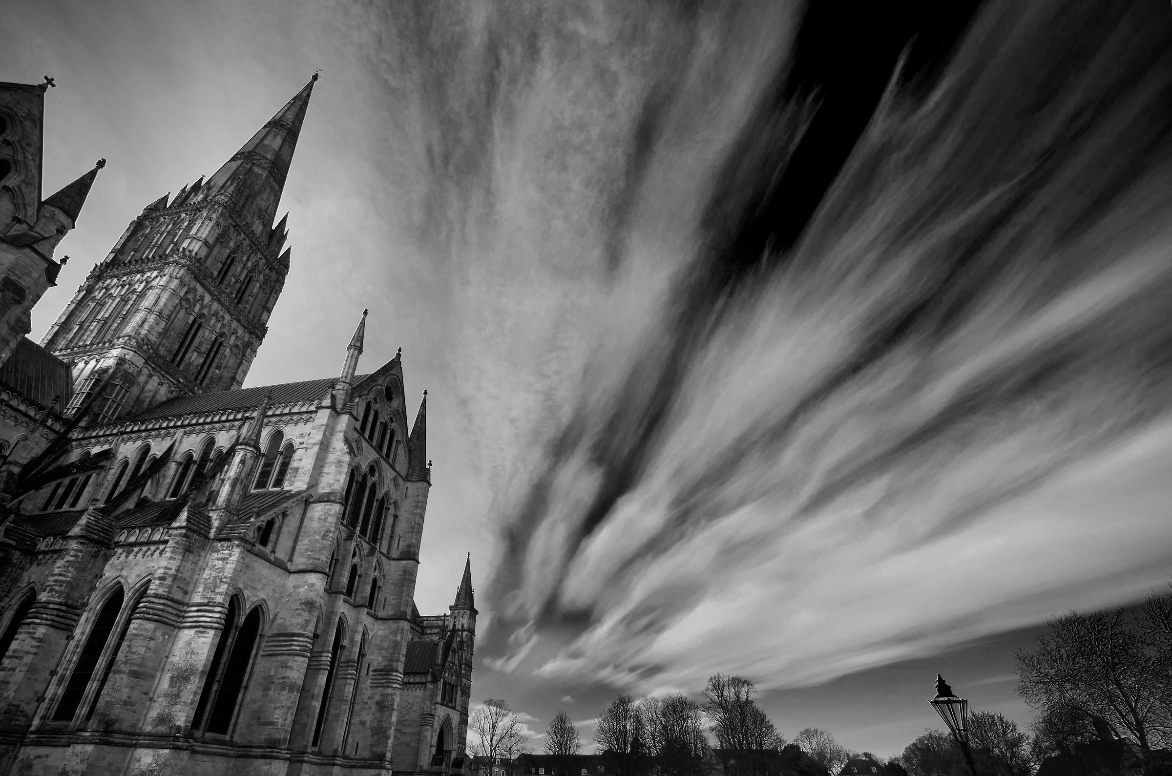 Cattedrale di Salisbury - il Super Streaky Sky!