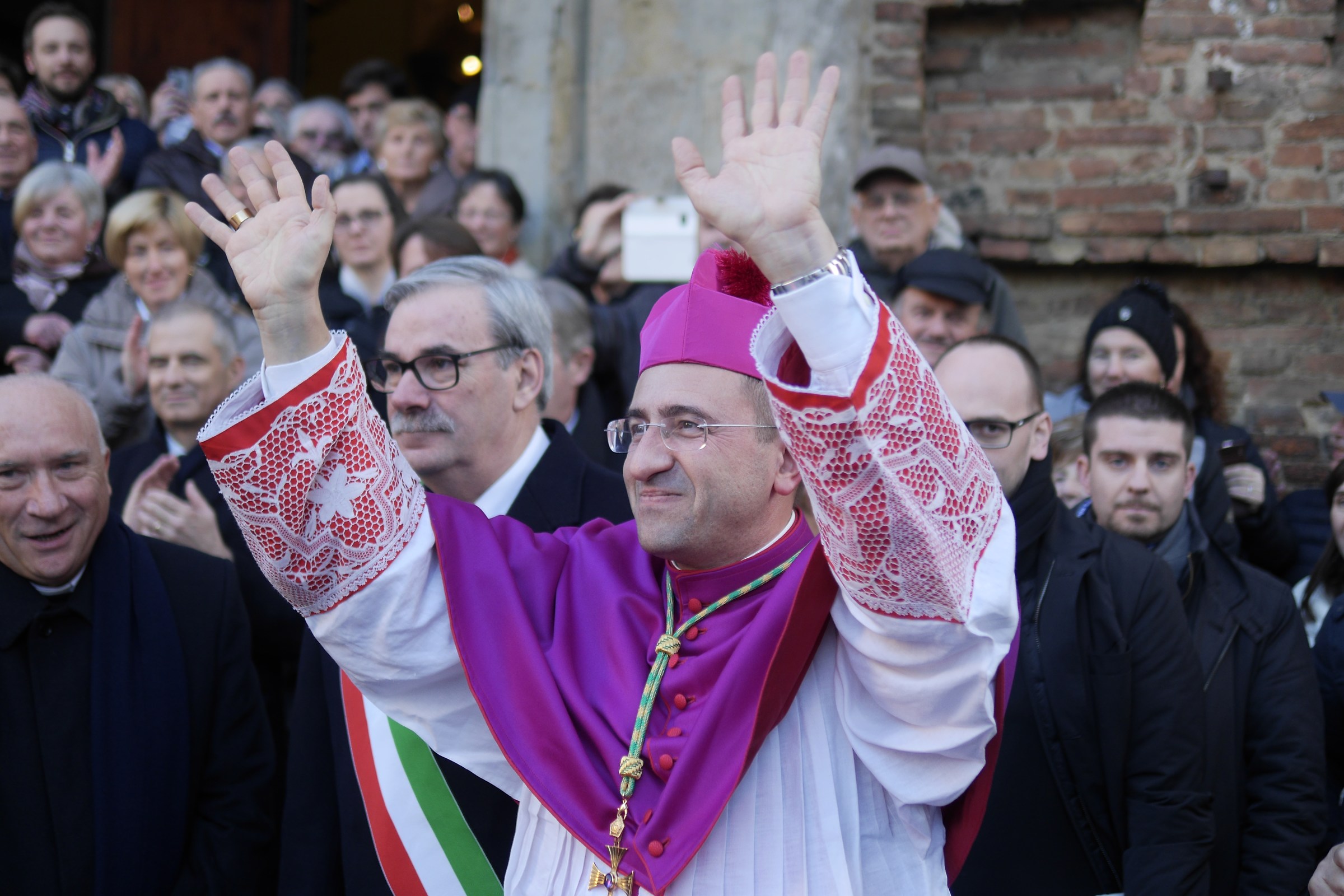 S.E.Mons.Andrea Migliavacca Vescovo di S.Miniato