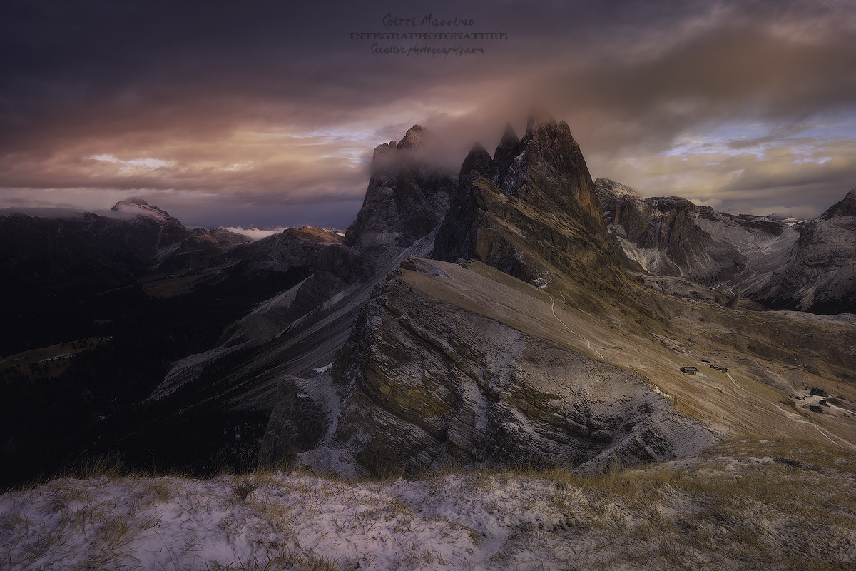 Seceda after the storm