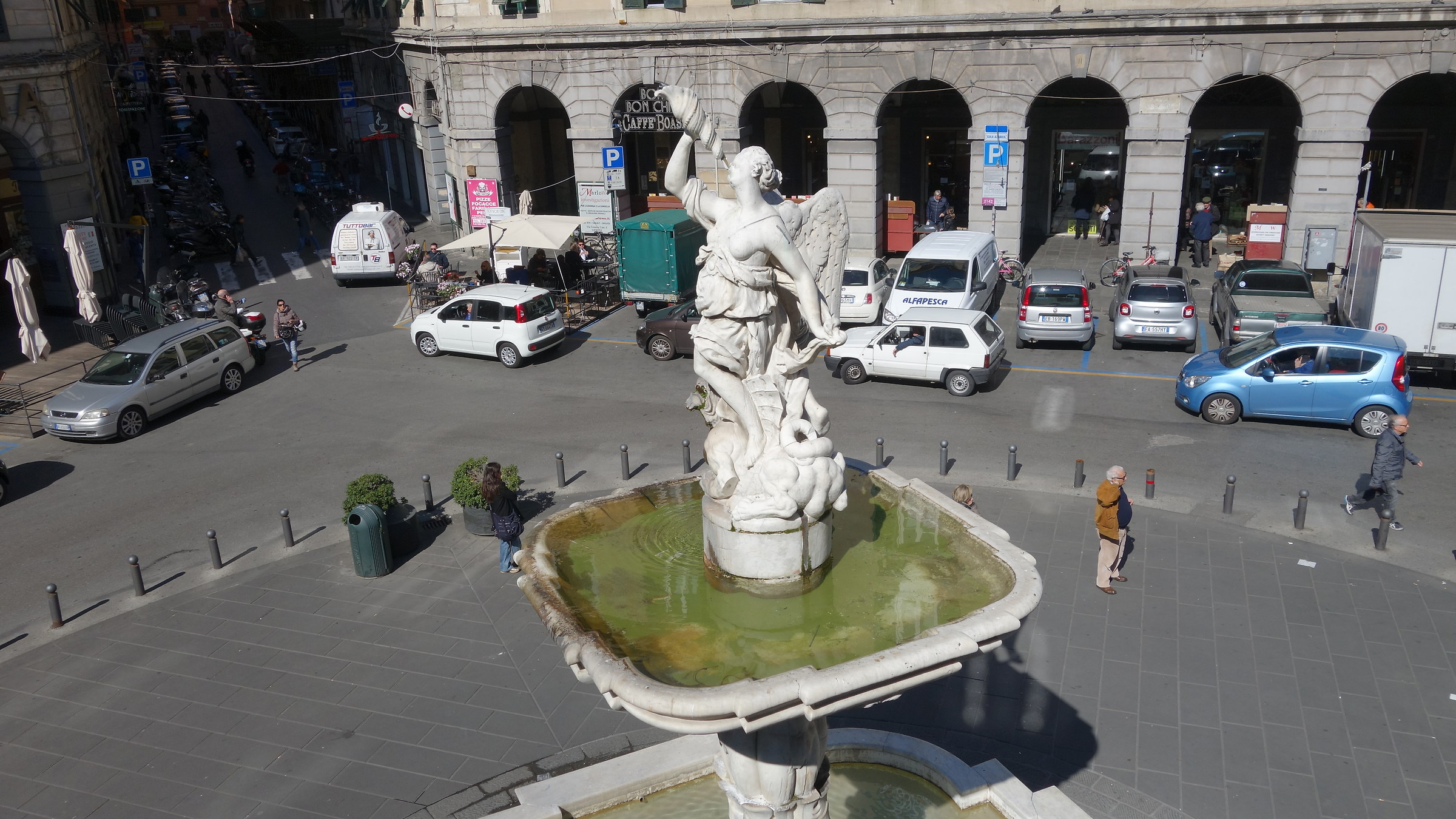 fontana a 10 metri di altezza