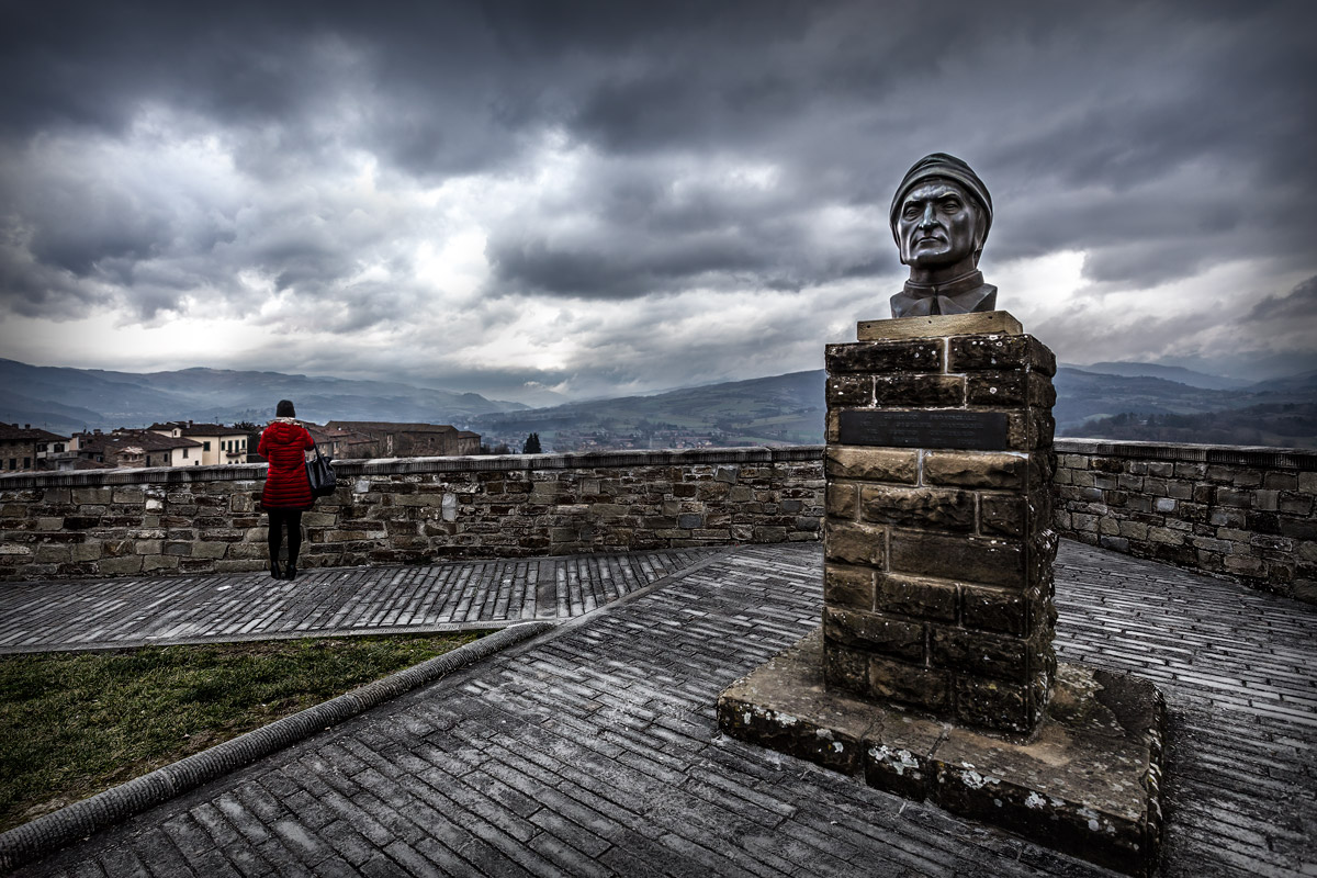 Dante Alighieri in quel di Poppi (Ar)