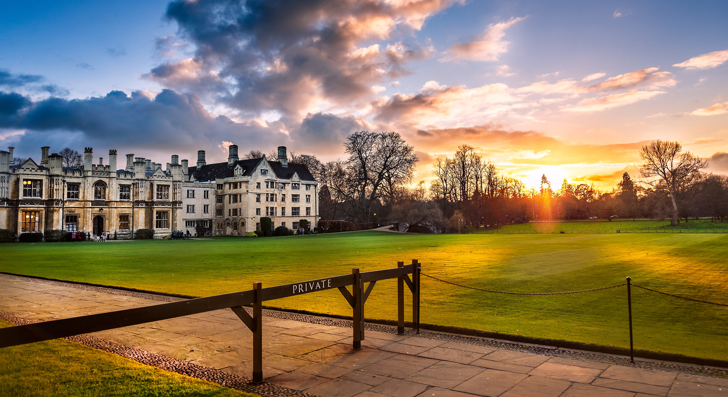 King's College backyard